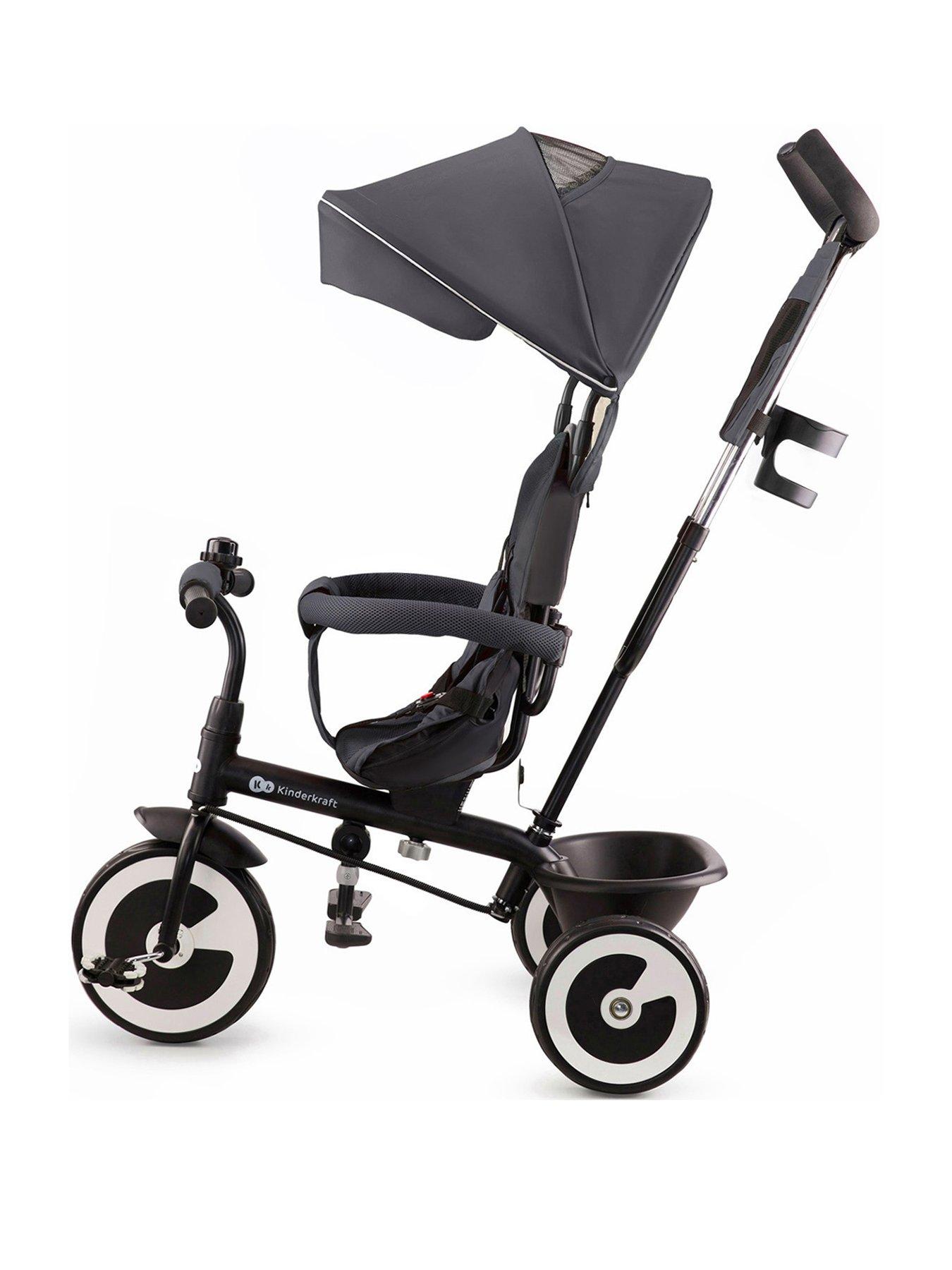  image of kinderkraft-aston-tricycle-malachine-grey