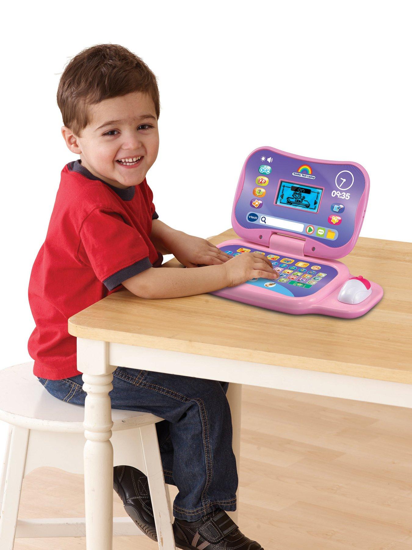 Image 4 of 6 of VTech Toddler Tech Laptop -&nbsp;Pink