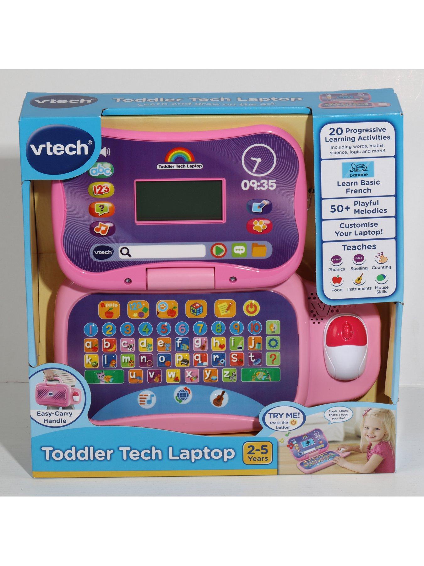 Image 6 of 6 of VTech Toddler Tech Laptop -&nbsp;Pink