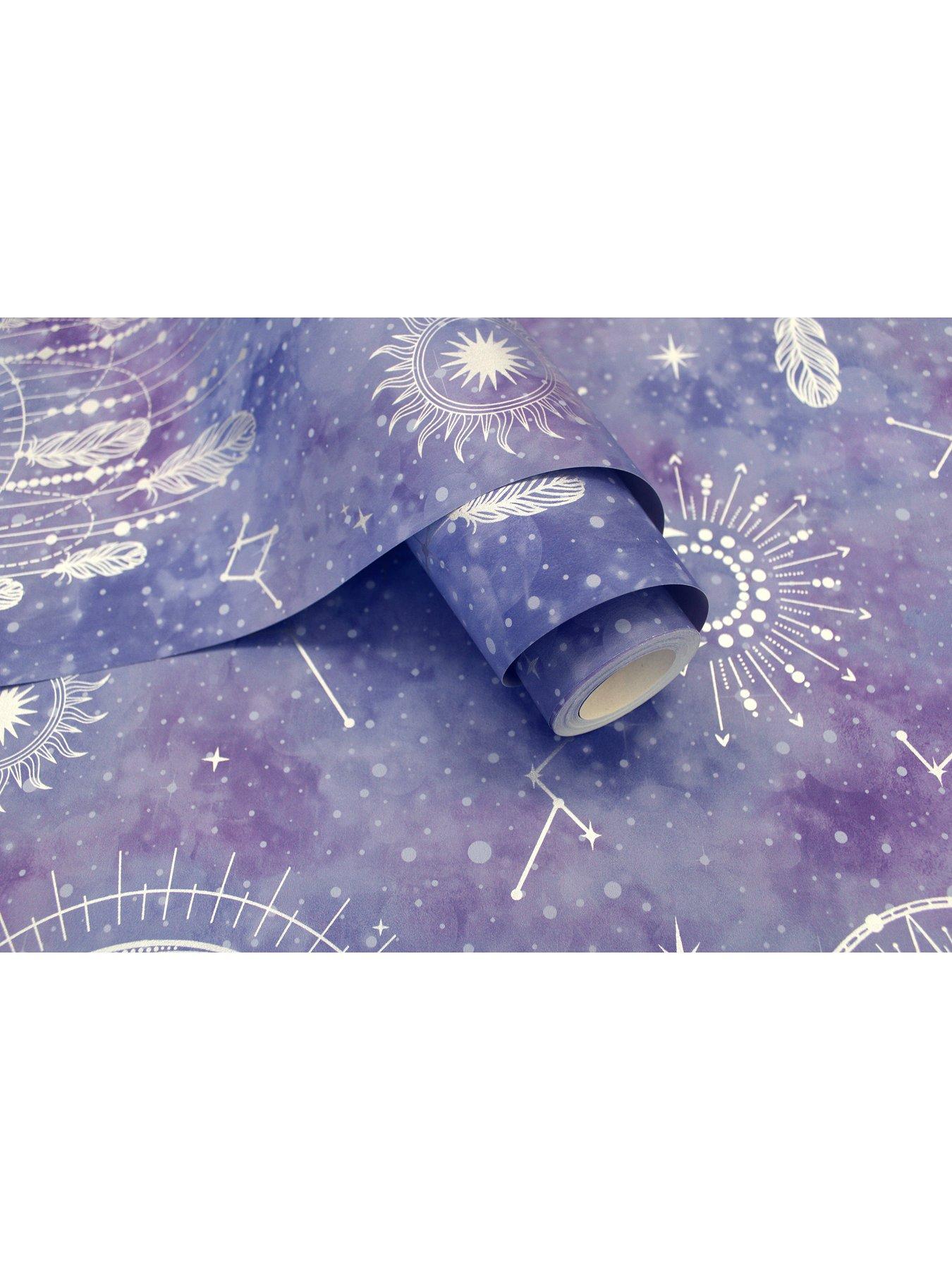  image of holden-decor-dreamcatcher-wallpaper-purplesilver