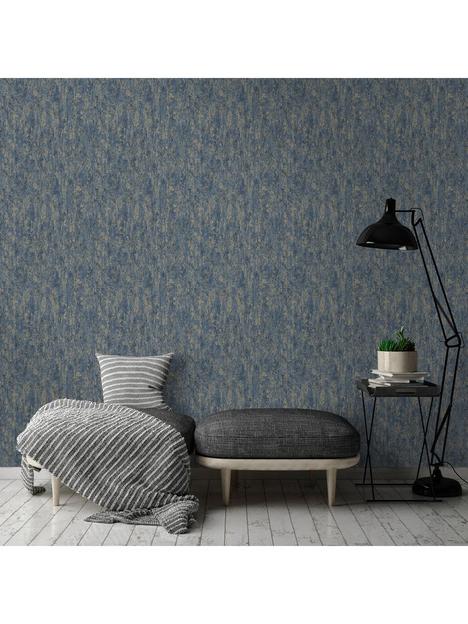 holden-dcor-industrial-texture-wallpaper-navy