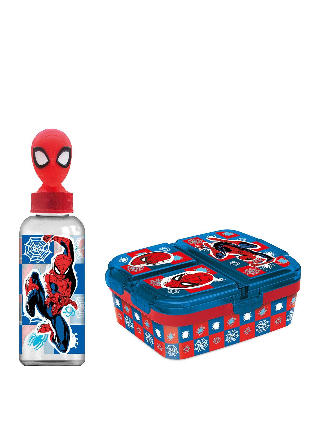 spiderman-lunch-box-and-figure-bottle