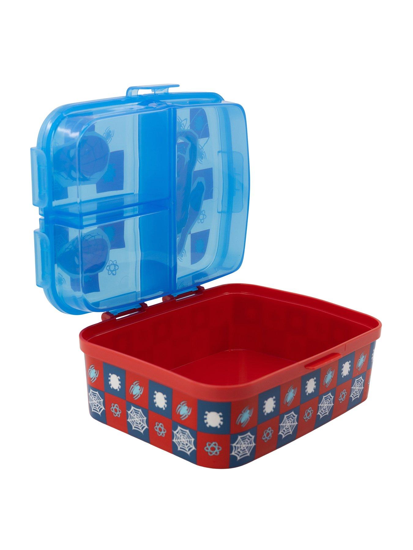  image of spiderman-lunch-box-and-figure-bottle