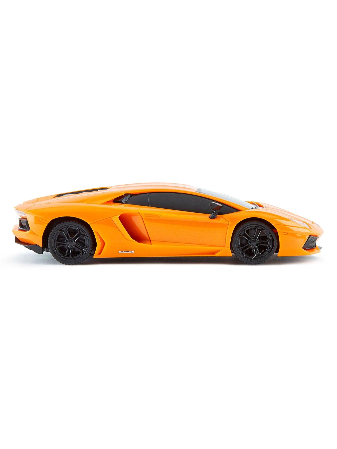 Image 4 of 6 of 1:24 Scale Lamborghini Aventador LP 700-4 Orange 2.4Ghz Remote Control Car