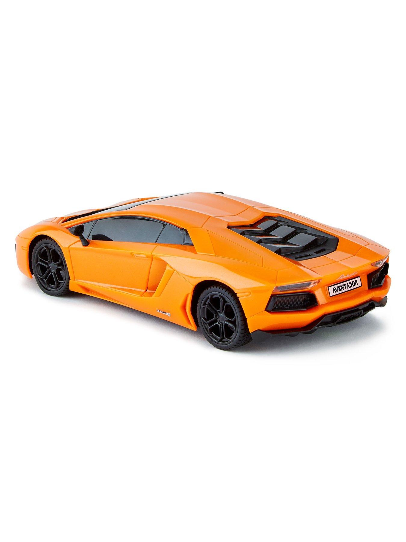 Image 5 of 6 of 1:24 Scale Lamborghini Aventador LP 700-4 Orange 2.4Ghz Remote Control Car