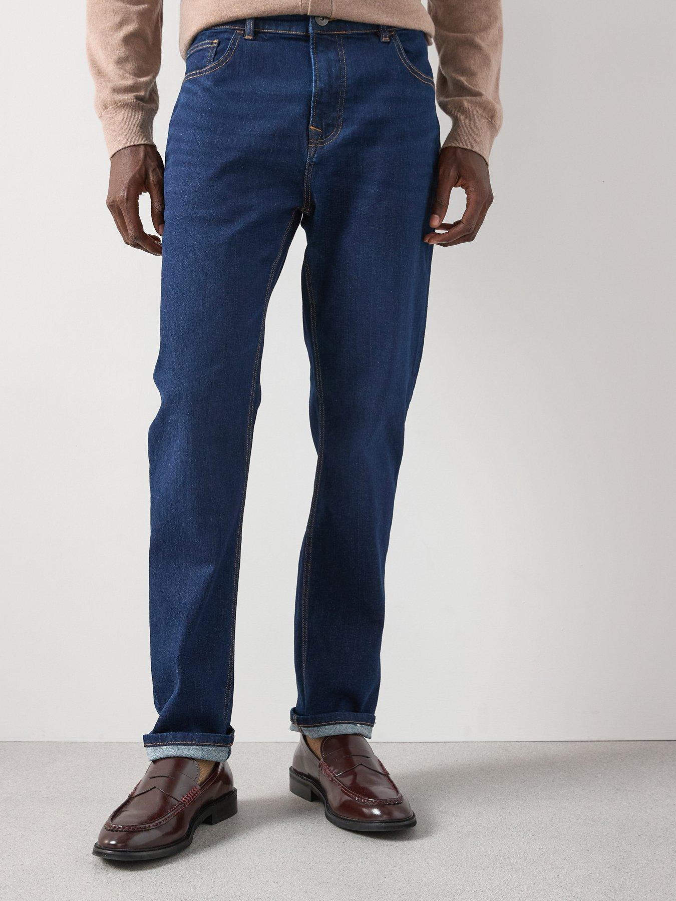 Image 1 of 6 of Everyday Slim Jeans with Stretch - Dark Wash