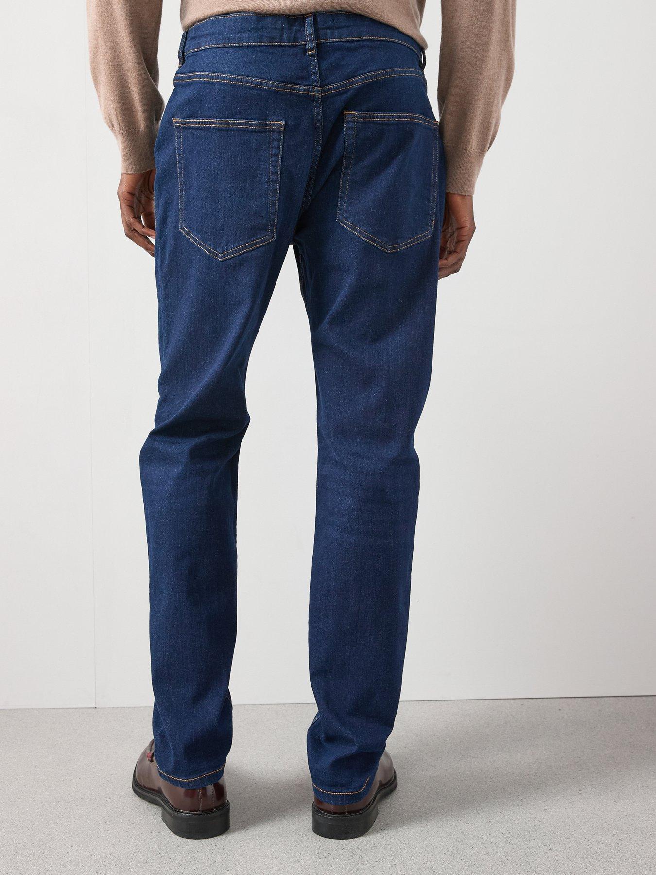 Image 2 of 6 of Everyday Slim Jeans with Stretch - Dark Wash