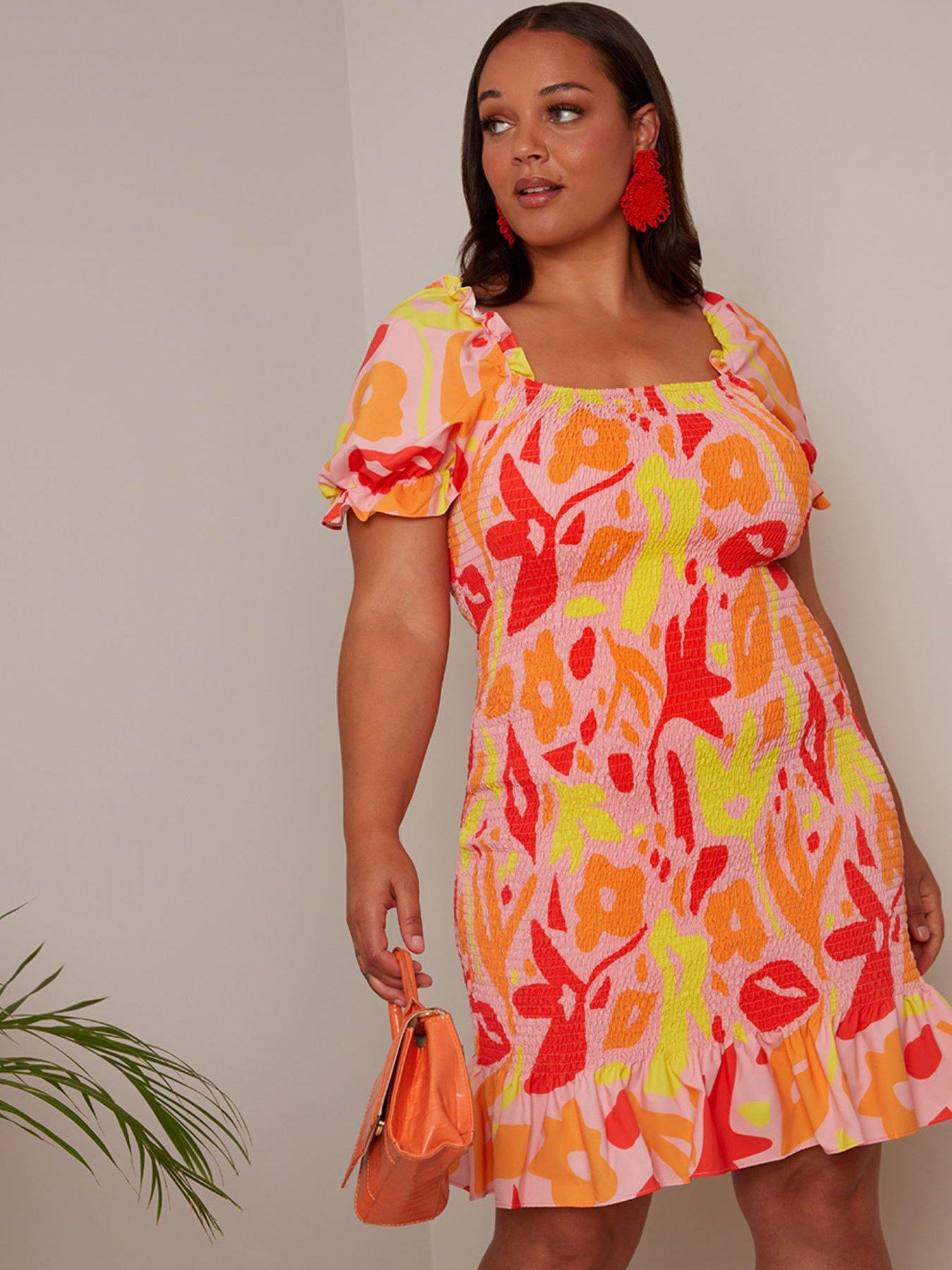 Chi Chi London Curve Floral Midi Dress, $99, Dorothy Perkins