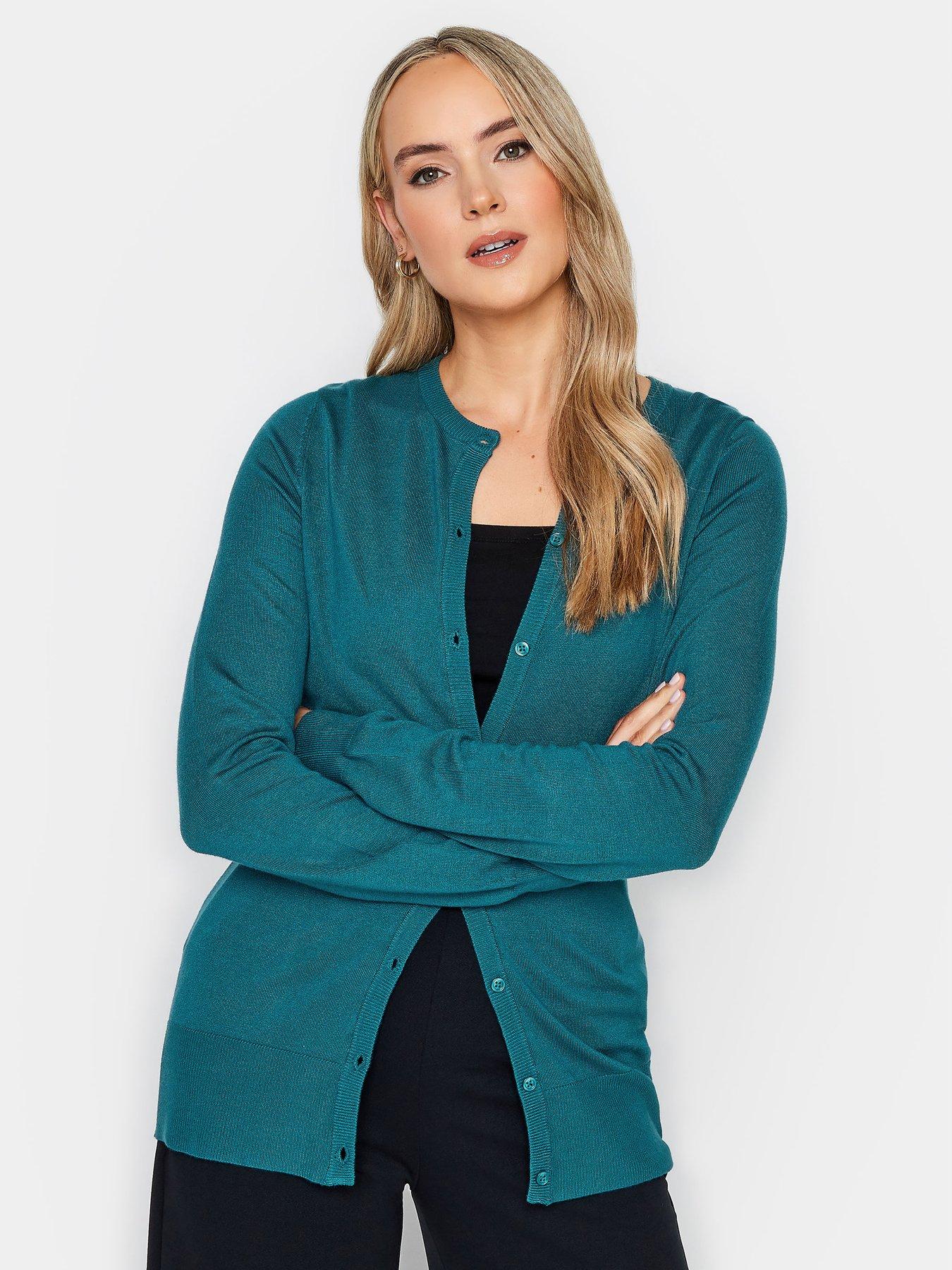 Teal cardigan deals