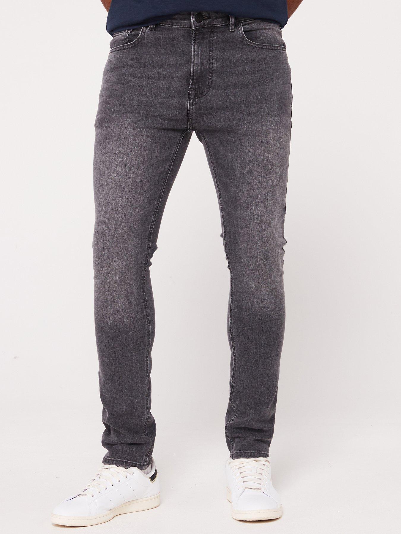 The Very Collection Skinny Jeans with Stretch - Grey Wash