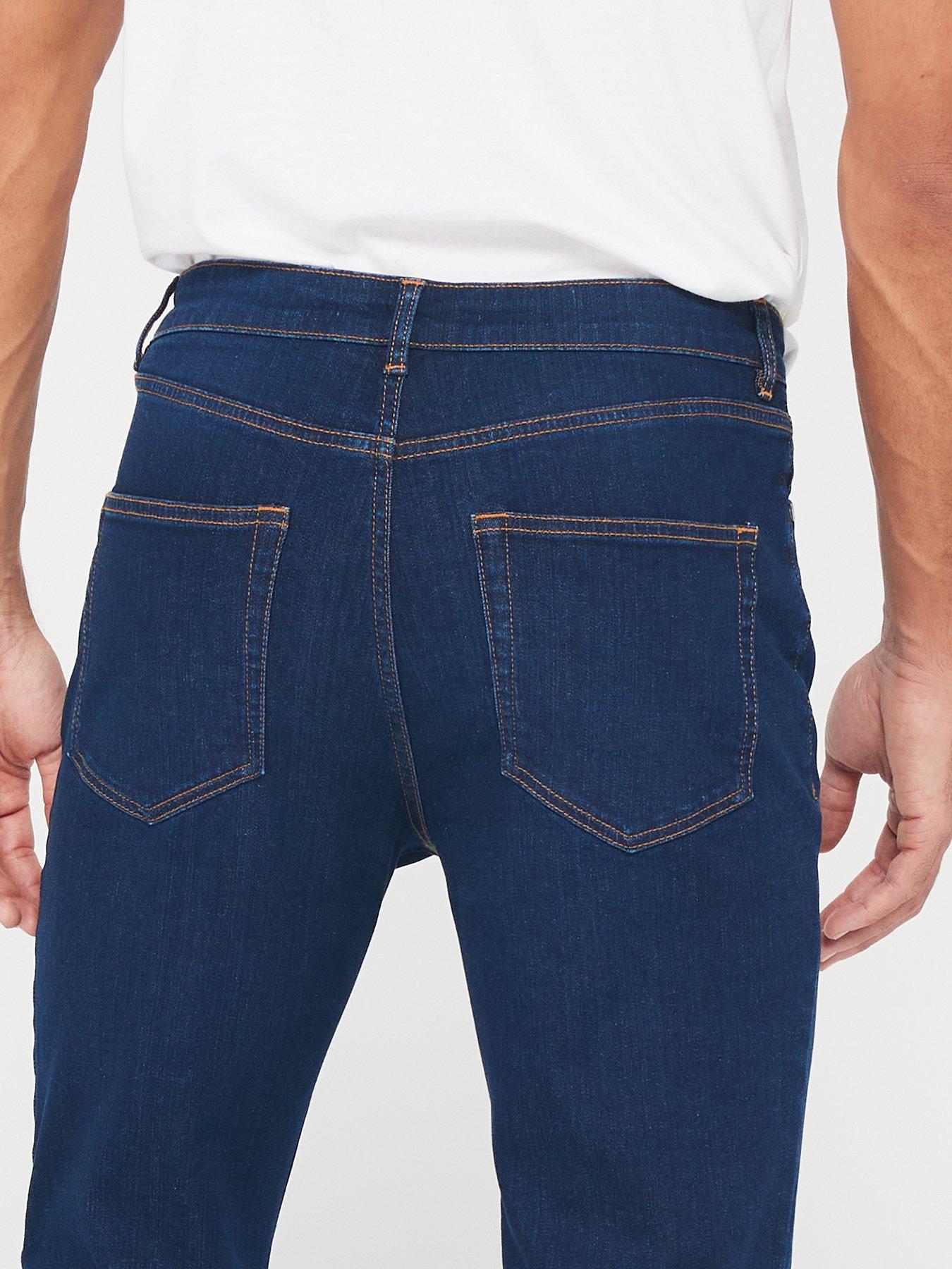  image of everyday-bootcut-jeans-with-stretch-dark-wash