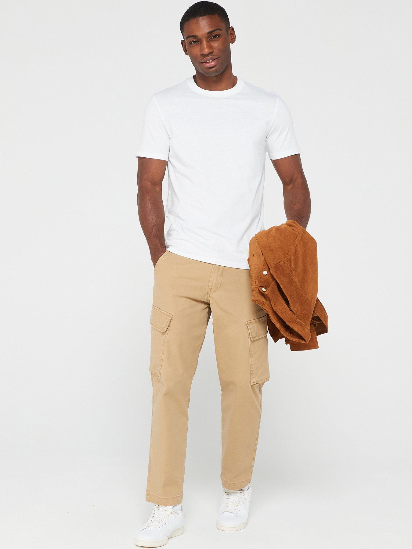  image of very-man-crew-t-shirt-2-packnbsp--white