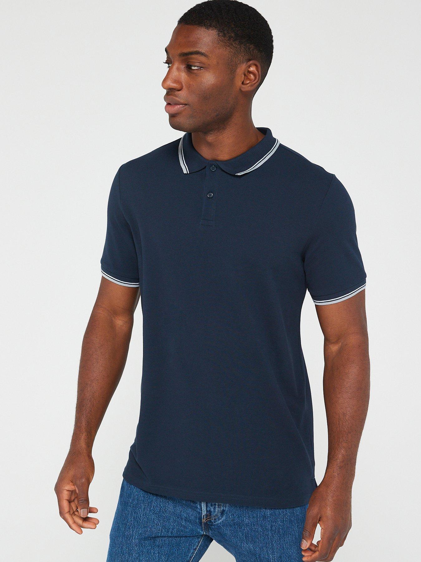  image of very-man-tipped-pique-polo-shirt-2-packnbsp--multi
