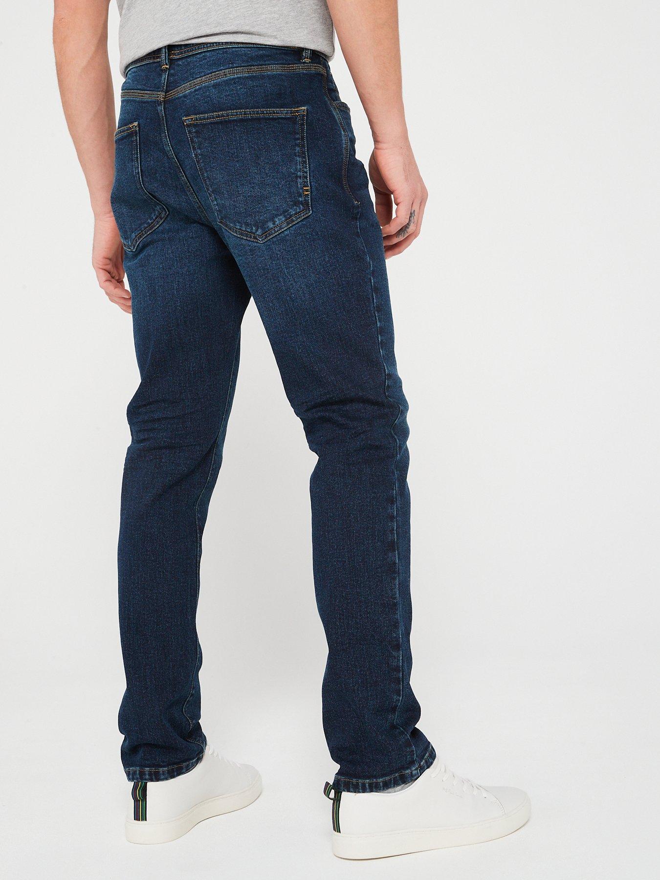  image of very-man-slim-jeans-with-stretch-vintage-wash