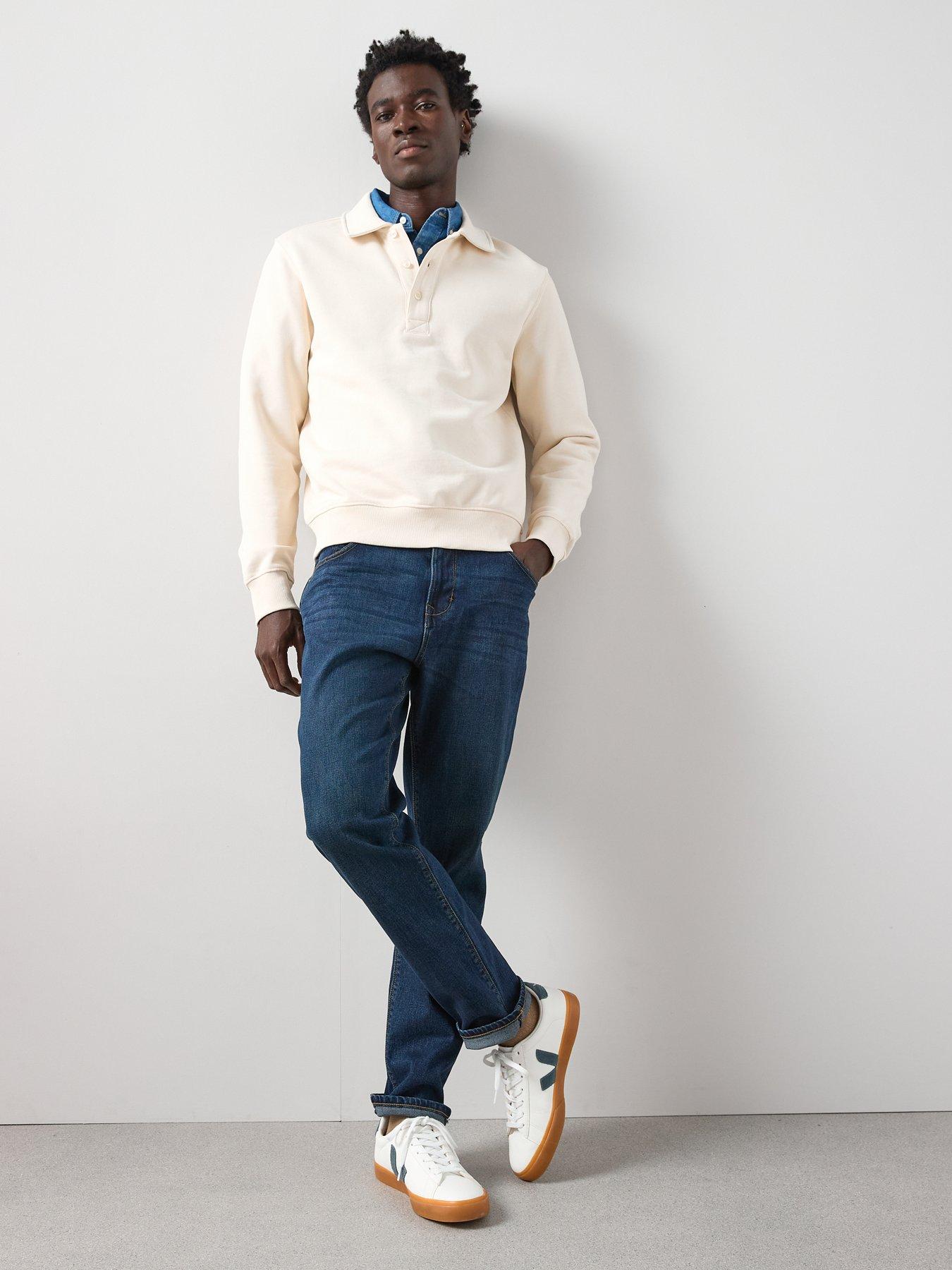 Image 3 of 6 of Very Man Slim Jeans with Stretch - Vintage Wash