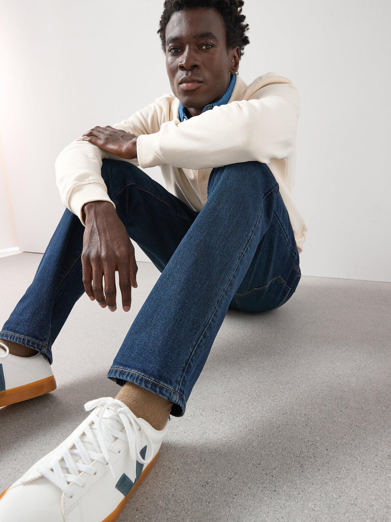 Image 6 of 6 of Very Man Slim Jeans with Stretch - Vintage Wash