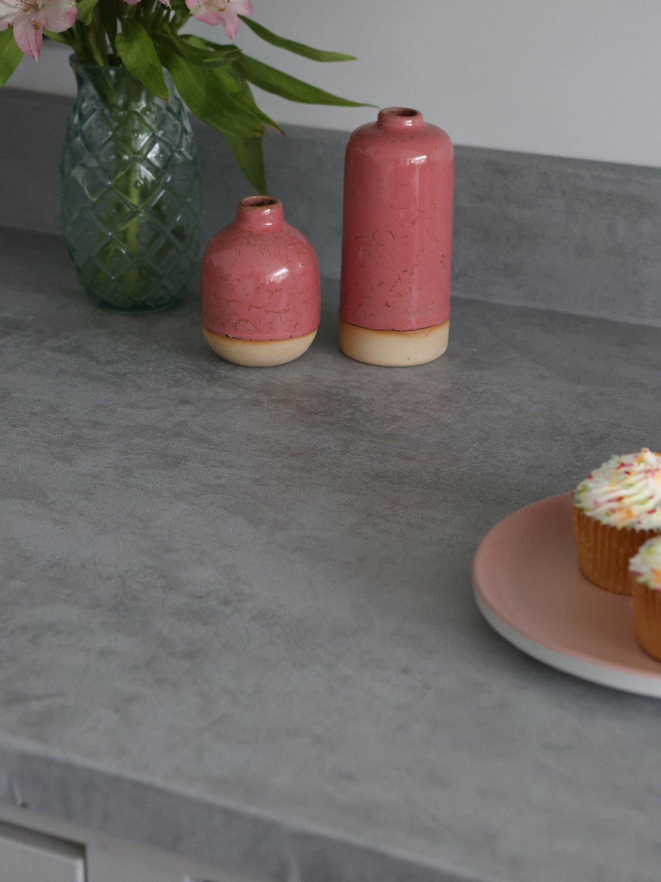 undefined Concrete Grey Self Adhesive Vinyl Wrap Film - 67.5cm x 2m