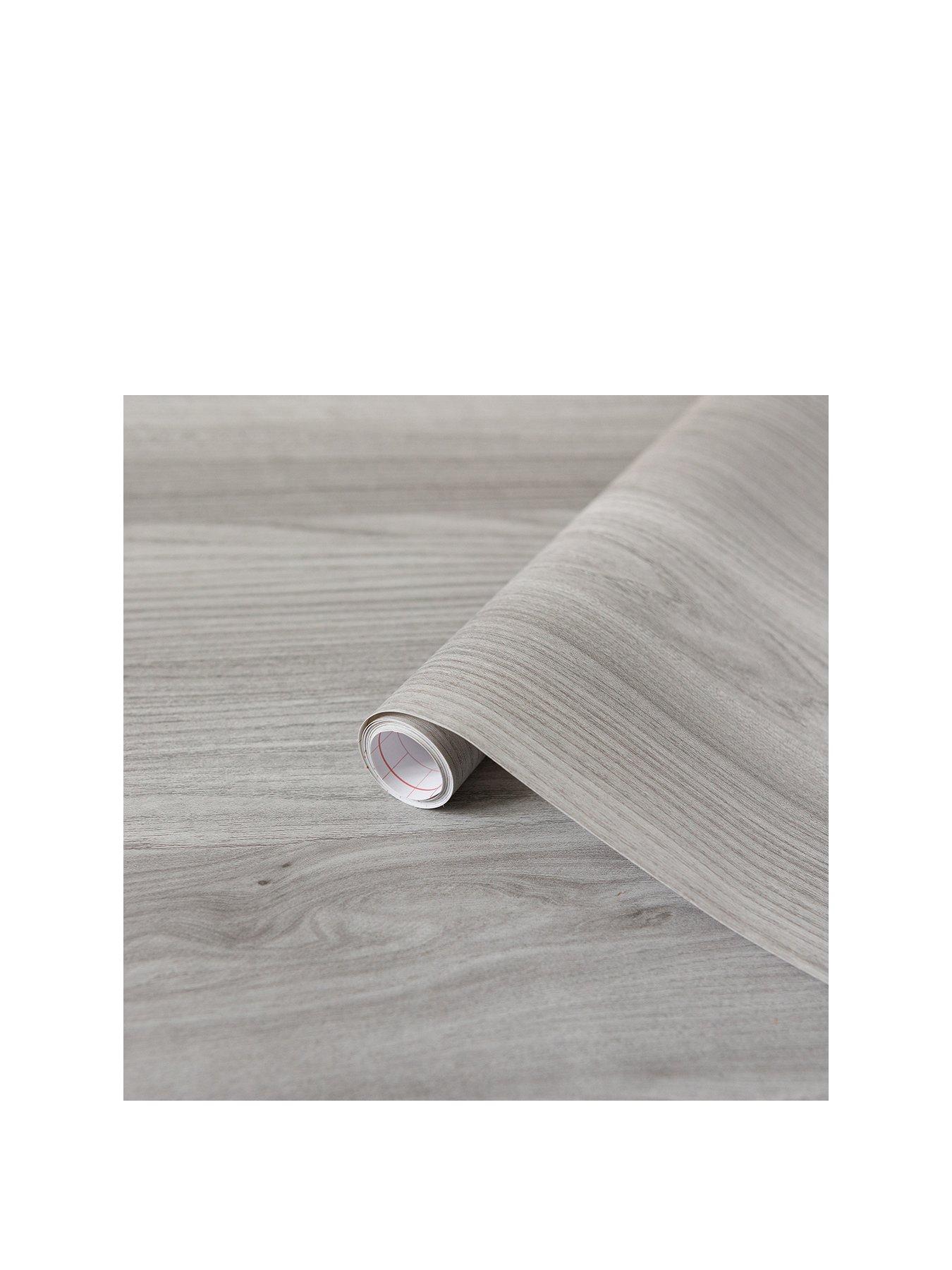 undefined Sangallo Grey Self-Adhesive Vinyl Wrap Film – 90 cm x 2.1 m roll