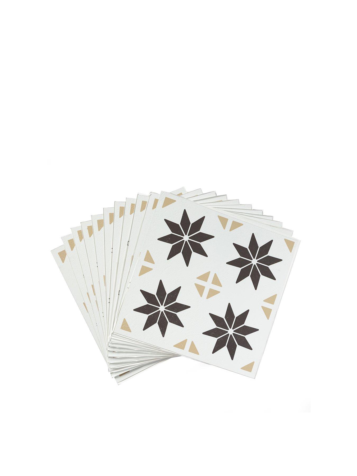 undefined Vivid Stars dc fix Self Adhesive Vinyl Floor Tiles - 30.48cm x 30.48cm (pack 11 tiles = 1sqm)