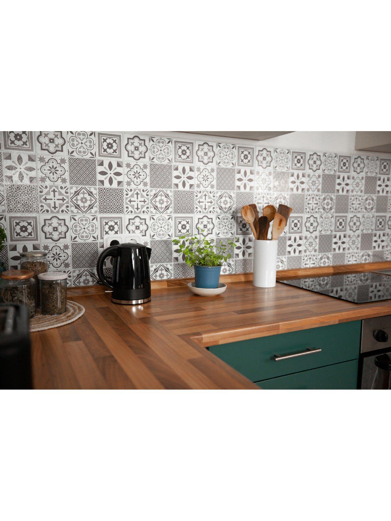 d-c-fix Oriental Tiles Self Adhesive Vinyl Wall Tiles Pack of 6 (0.56sqm)