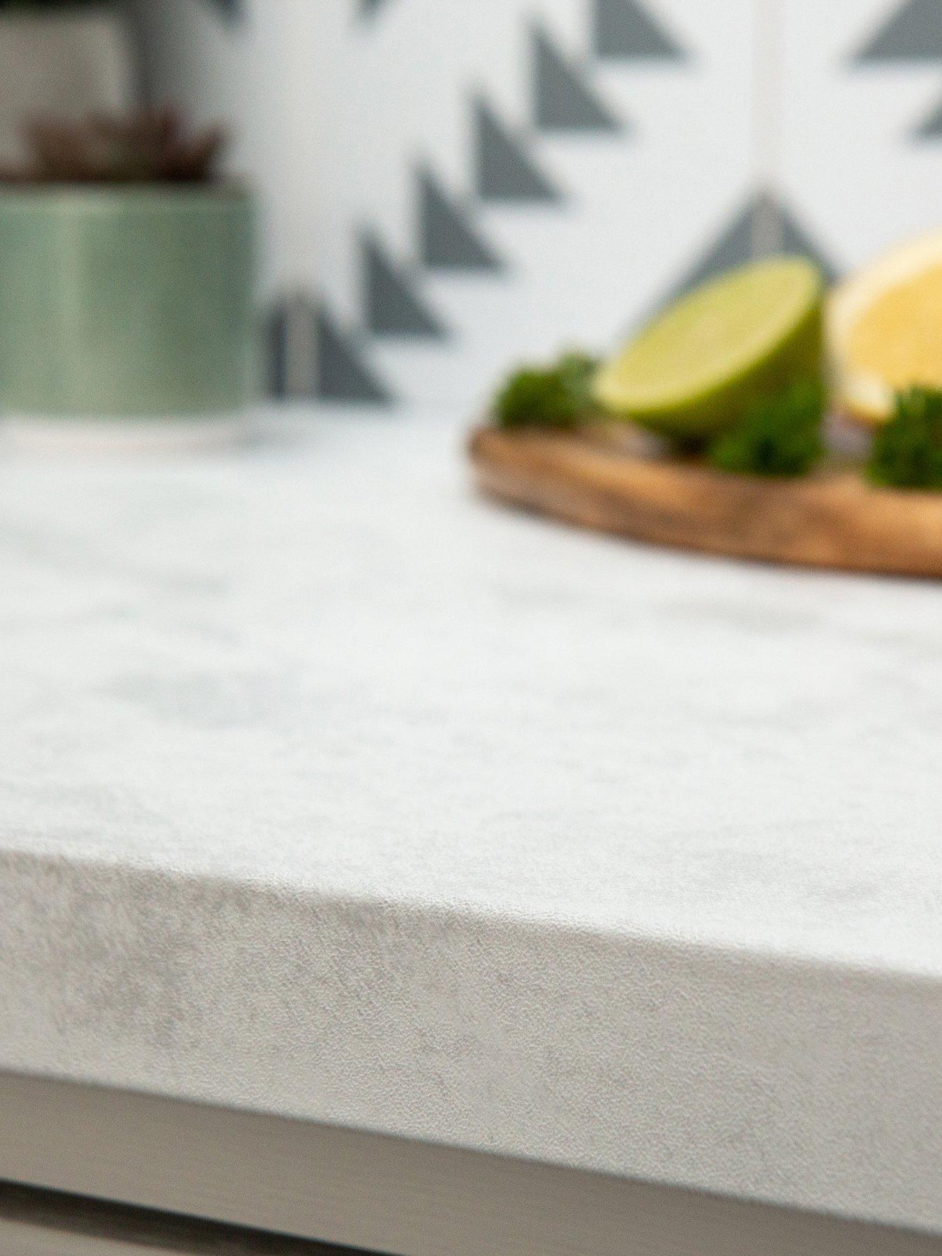 undefined Concrete White Self Adhesive Vinyl Wrap Film - 67.5cm x 2m
