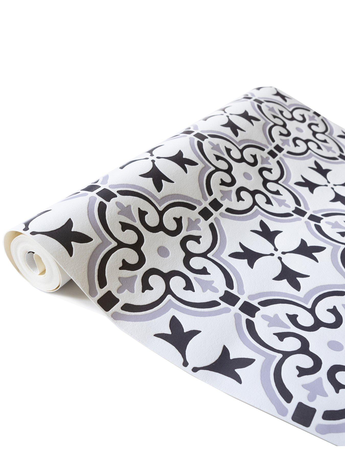  image of d-c-fix-floral-3d-waterproof-splashback-wallpaper-675cm-x-4m