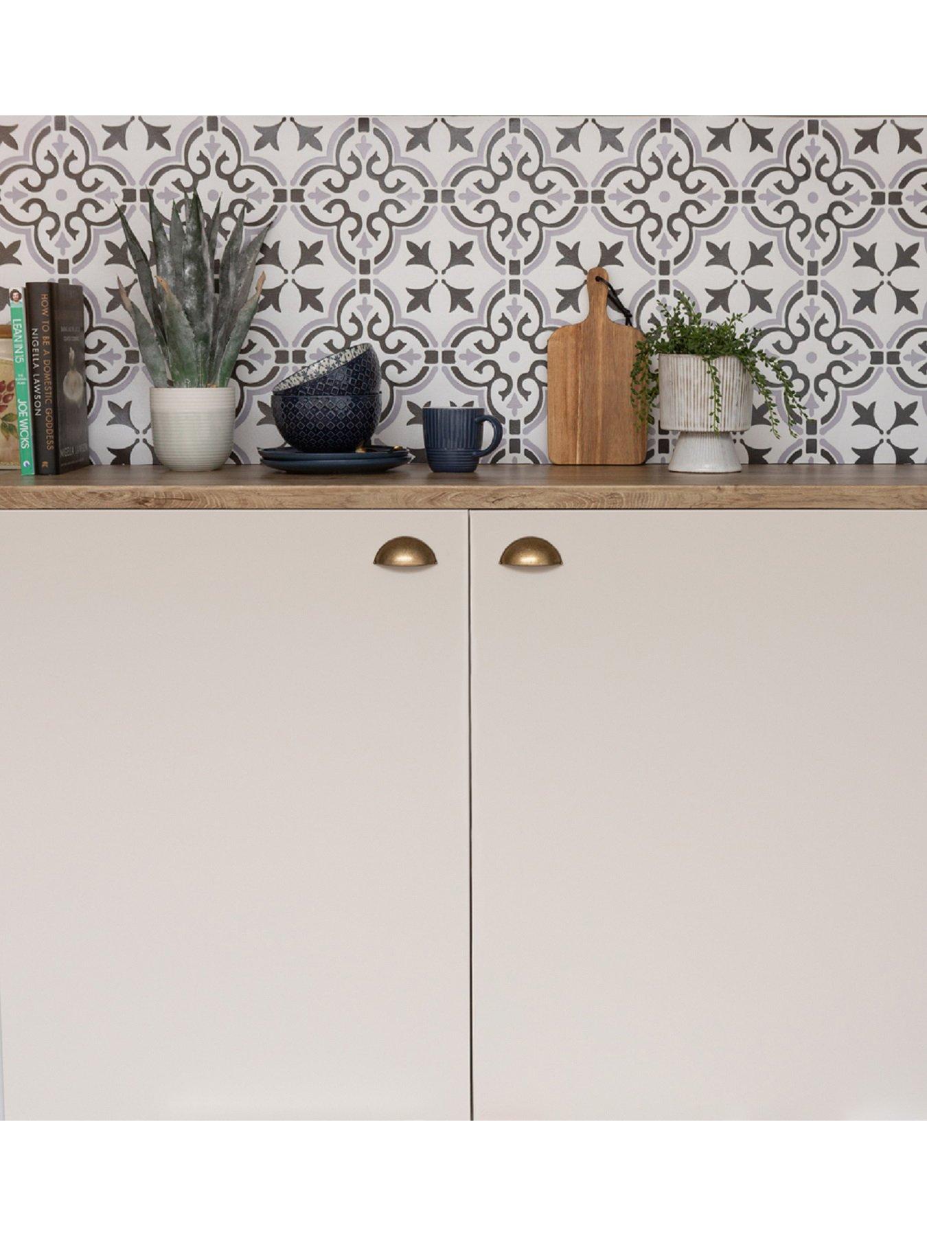  image of d-c-fix-floral-3d-waterproof-splashback-wallpaper-675cm-x-4m
