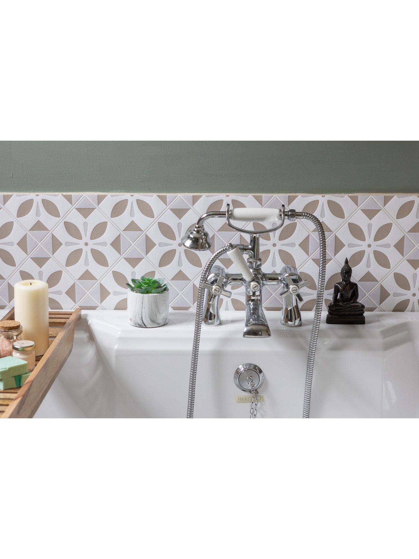  image of d-c-fix-oriental-element-3d-waterproof-splashback-wallpaper-675cm-x-4m