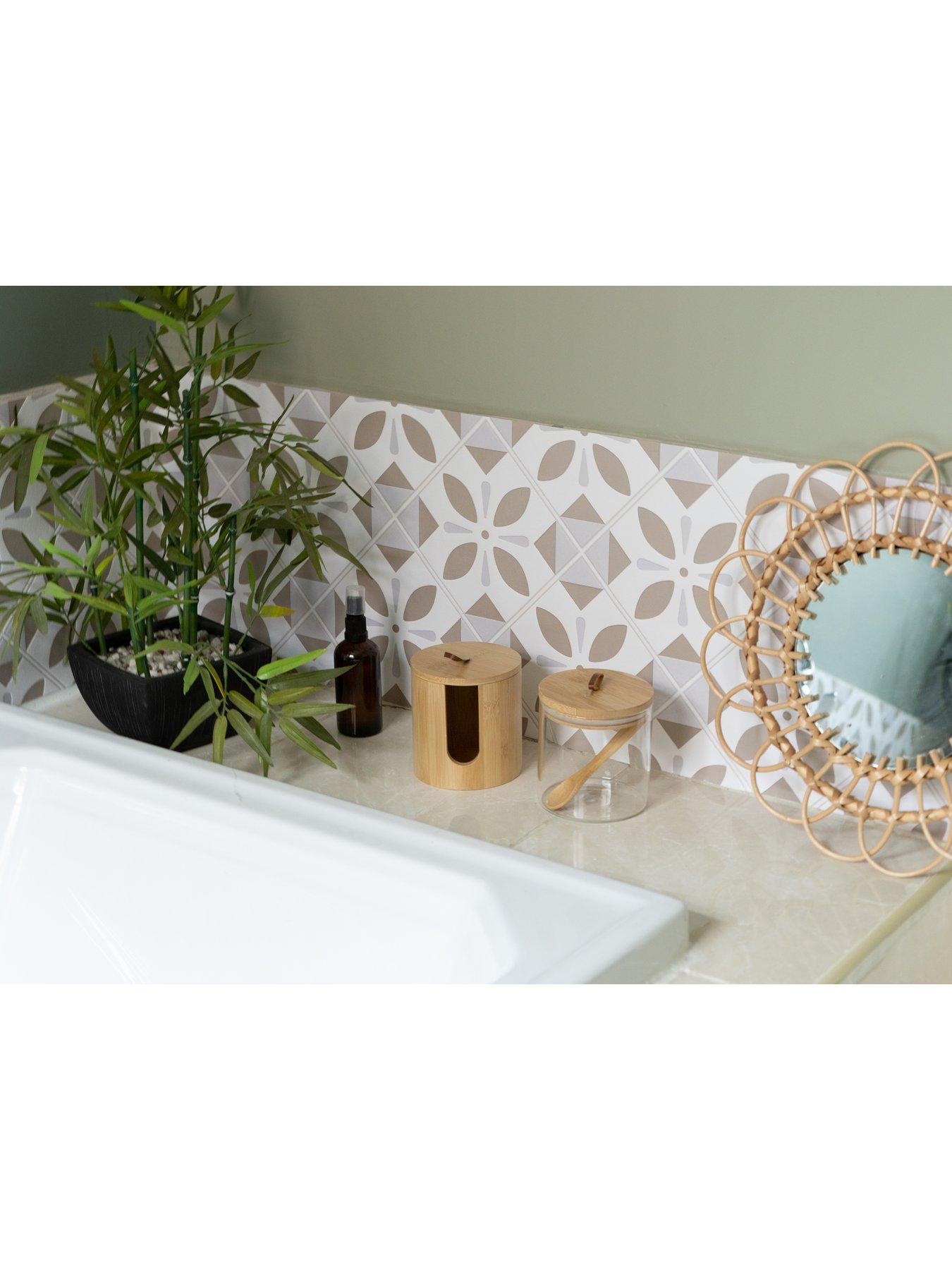  image of d-c-fix-oriental-element-3d-waterproof-splashback-wallpaper-675cm-x-4m
