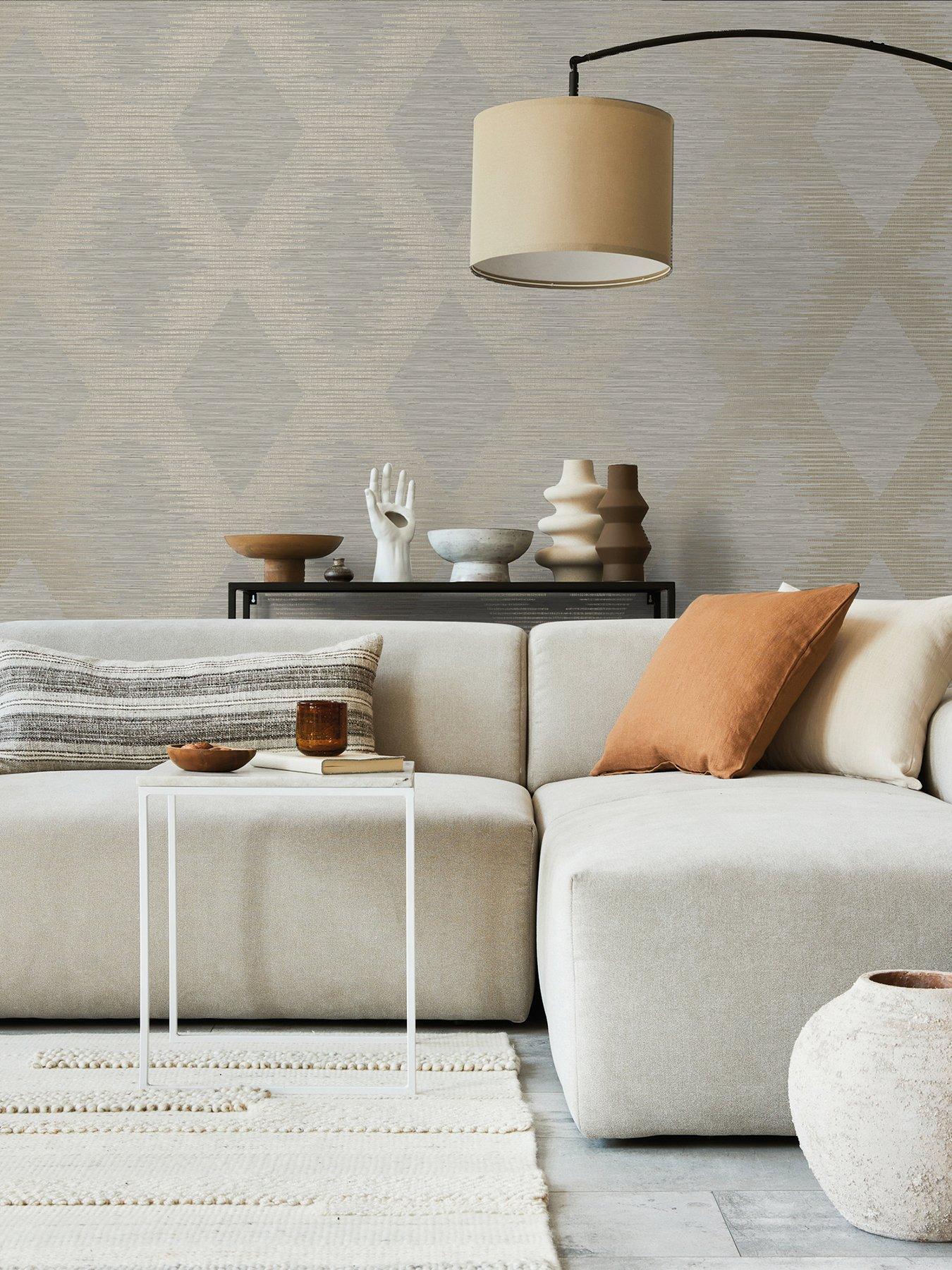  image of superfresco-easy-serenity-geo-wallpaper-neutral