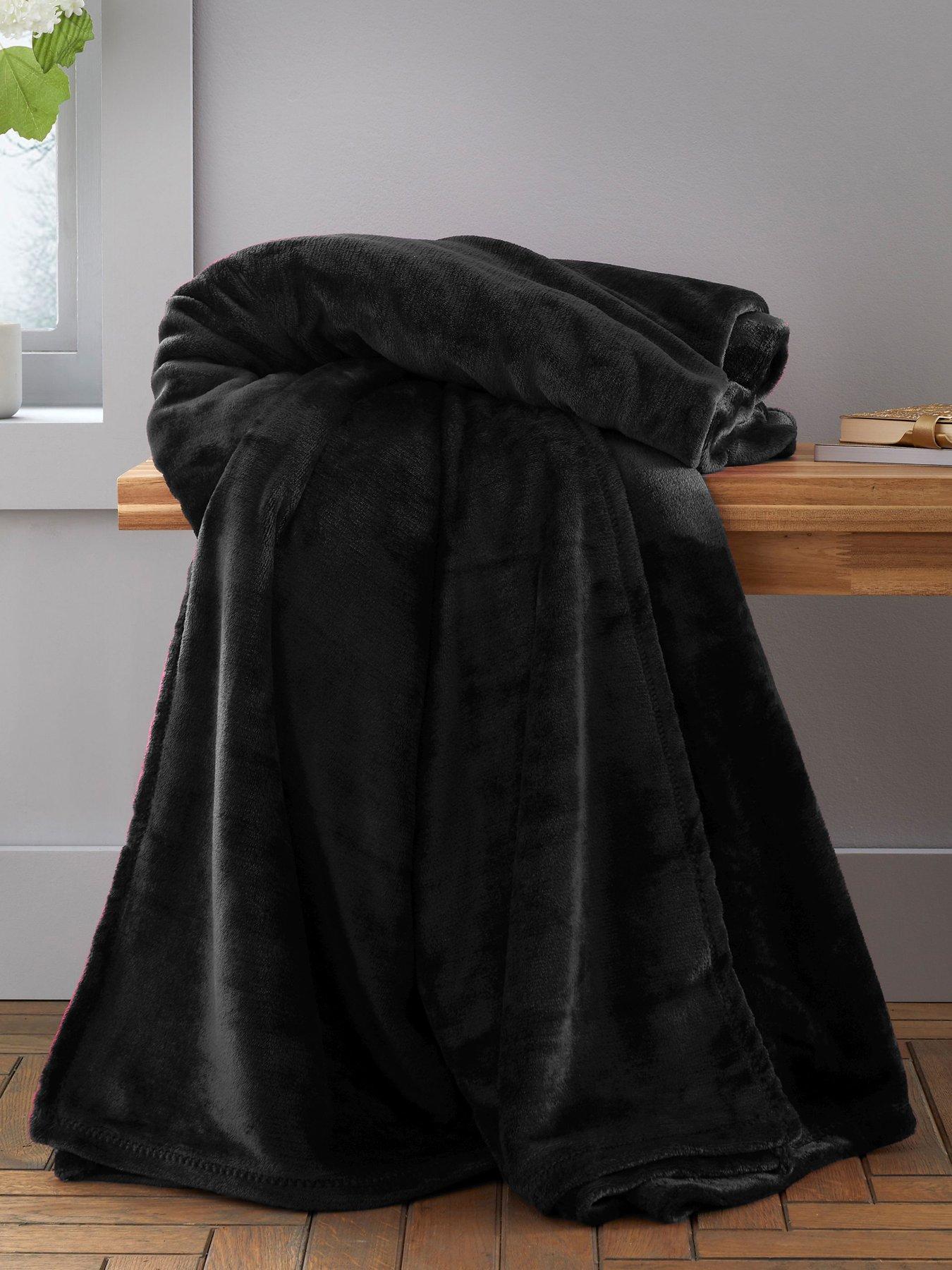 Catherine Lansfield Raschel Extra Large Throw Range 200x240cm