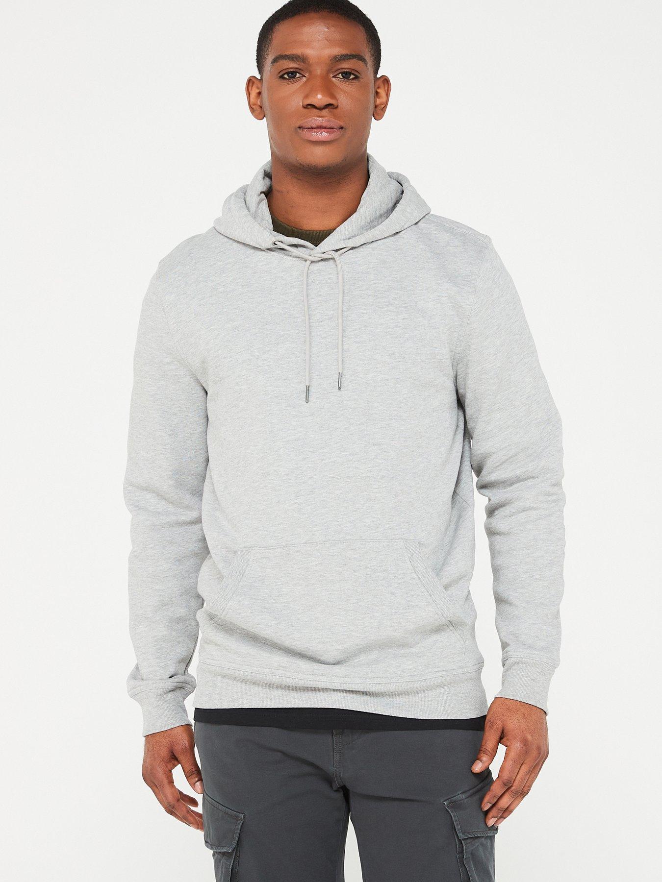 very-man-essential-overhead-hoody-grey-marl