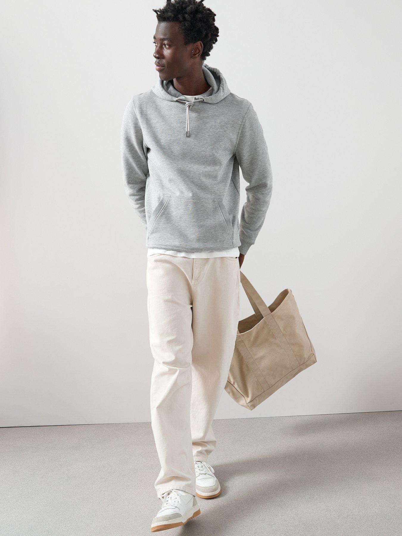 Image 3 of 6 of Very Man Essential Overhead Hoody - Grey Marl
