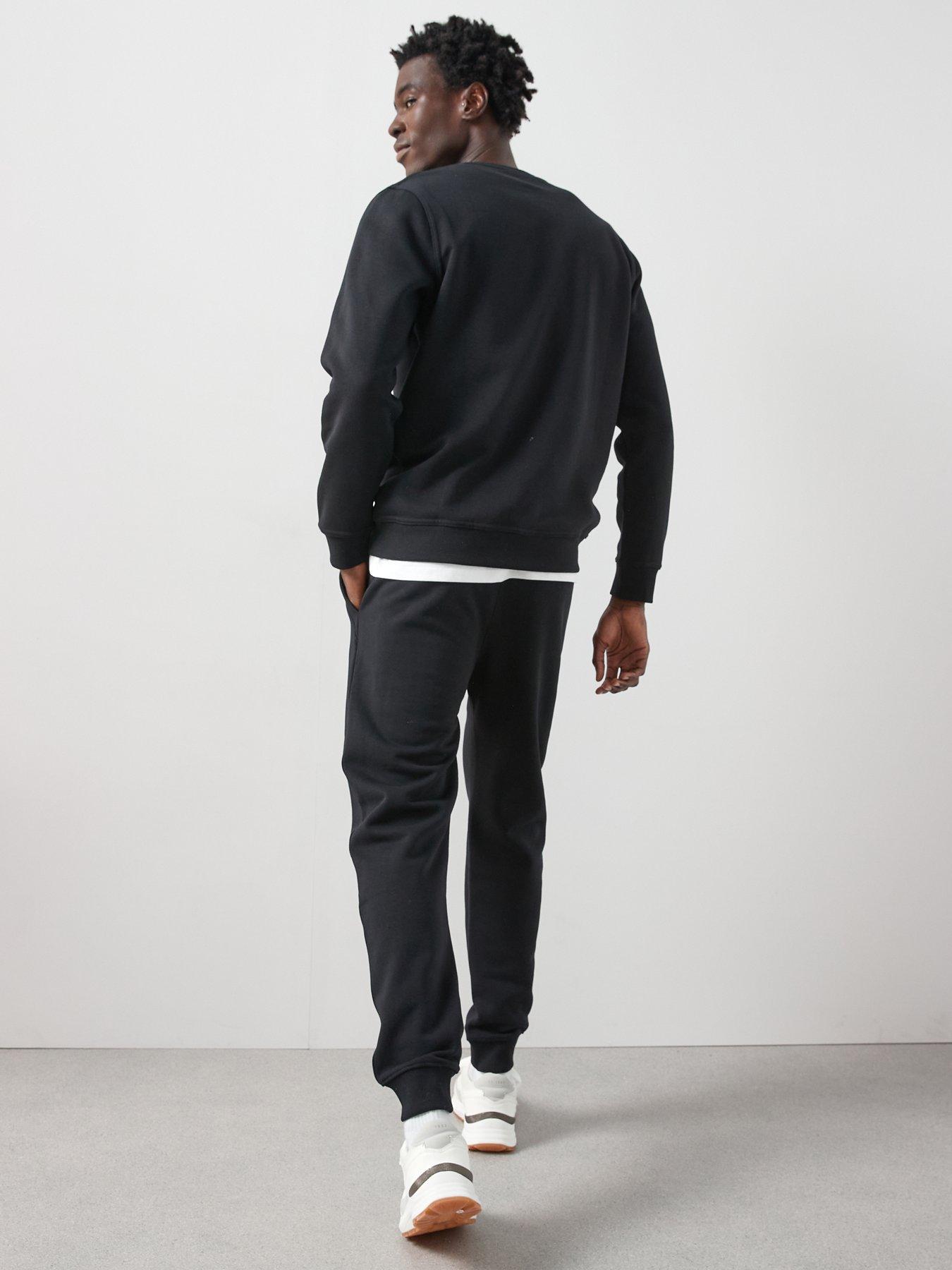 Image 2 of 6 of The Very Collection Mens Essentials Cotton Blend Regular Fit Jogger - Black