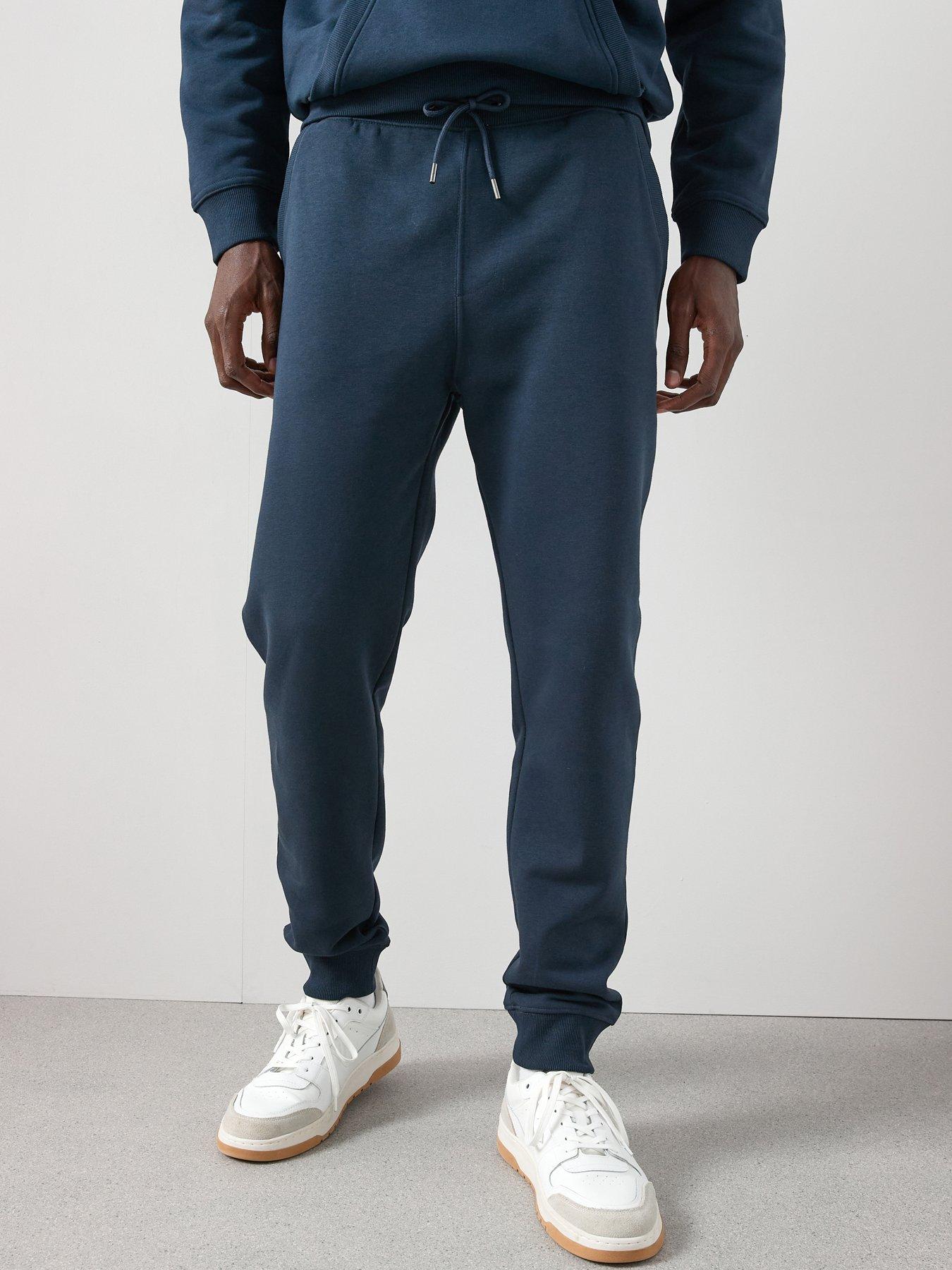 the-very-collection-cotton-blend-essential-regular-fit-joggers-navy
