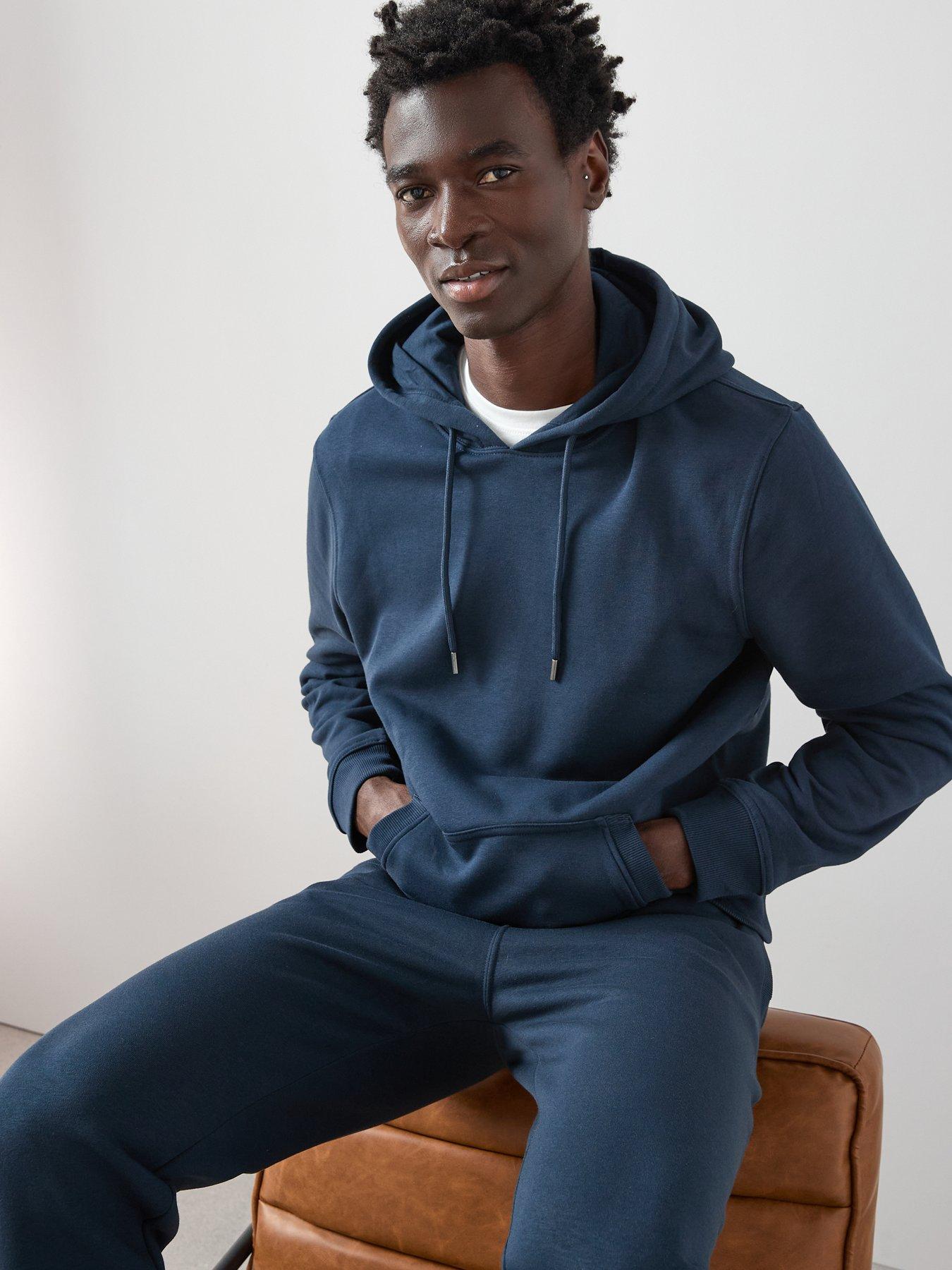 Image 4 of 6 of The Very Collection Mens Essential Regular Fit Jogging Bottoms - Navy