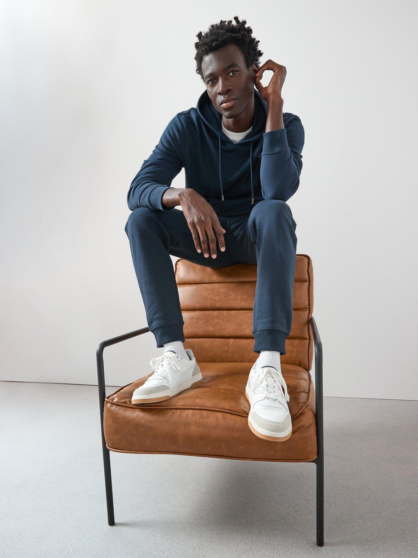 Image 6 of 6 of The Very Collection Mens Essential Regular Fit Jogging Bottoms - Navy