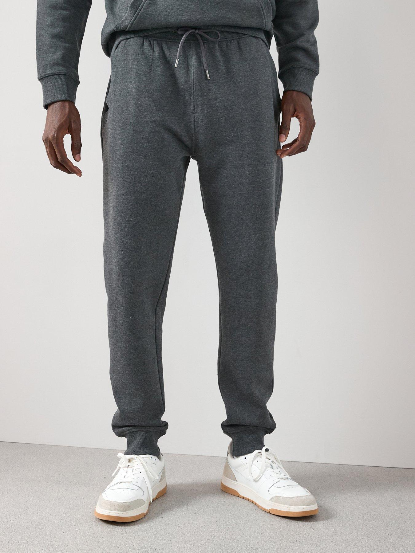 The Very Collection Cotton Blend Essentials Jogger Charcoal