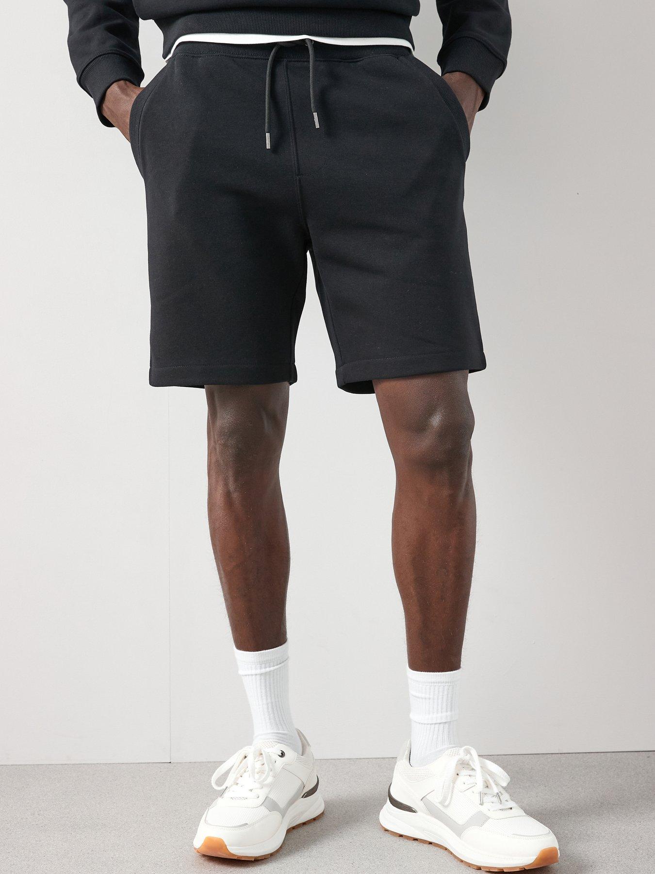 the-very-collection-cotton-blend-jogger-short-black