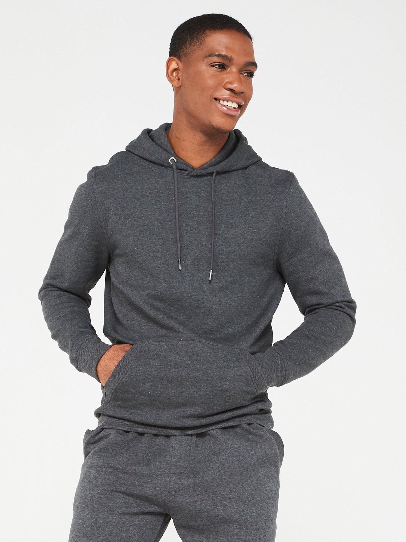  image of very-man-overhead-hoody-tracksuit-charcoal
