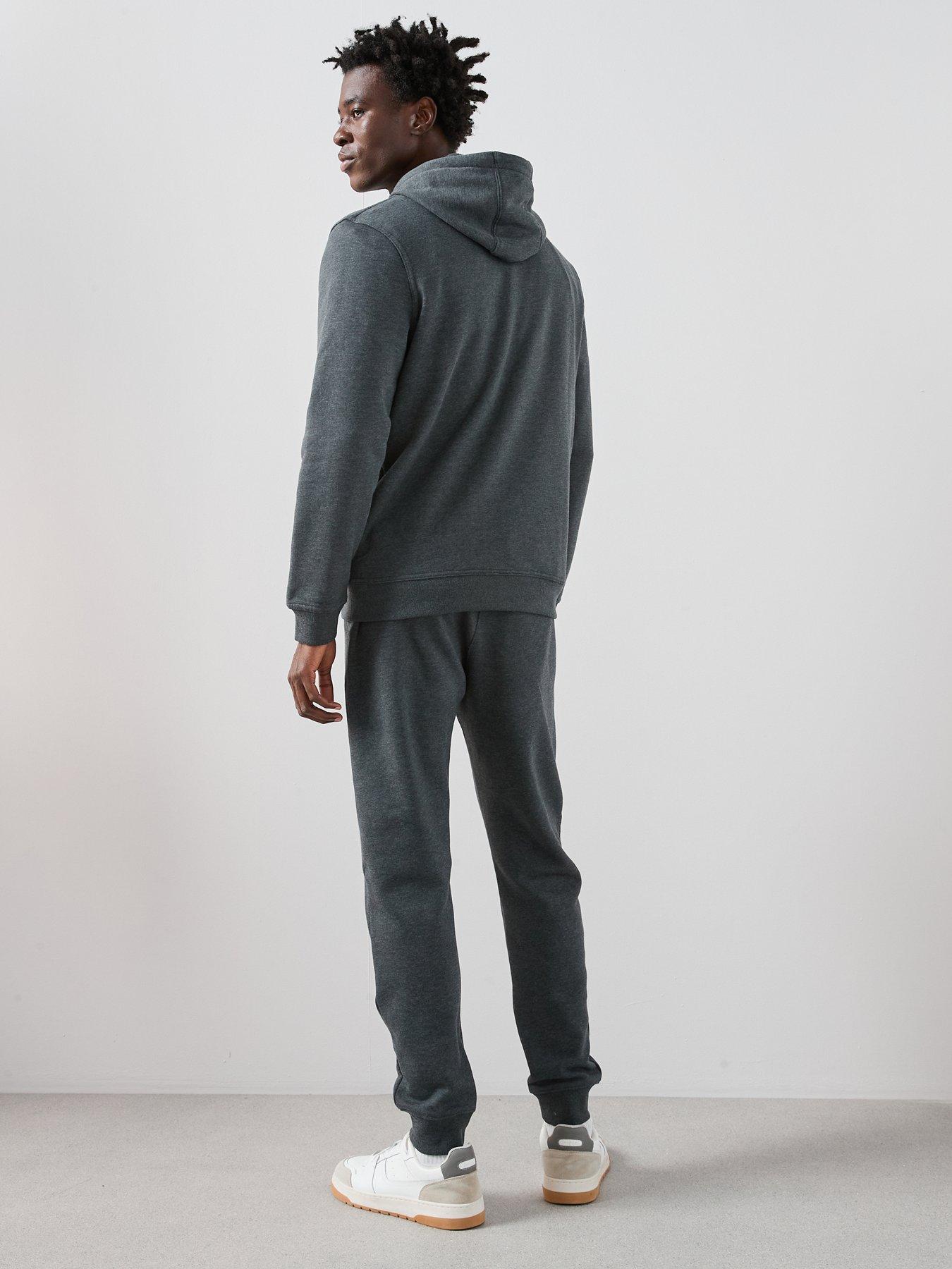 Image 6 of 7 of Very Man Overhead Hoody Tracksuit - Charcoal