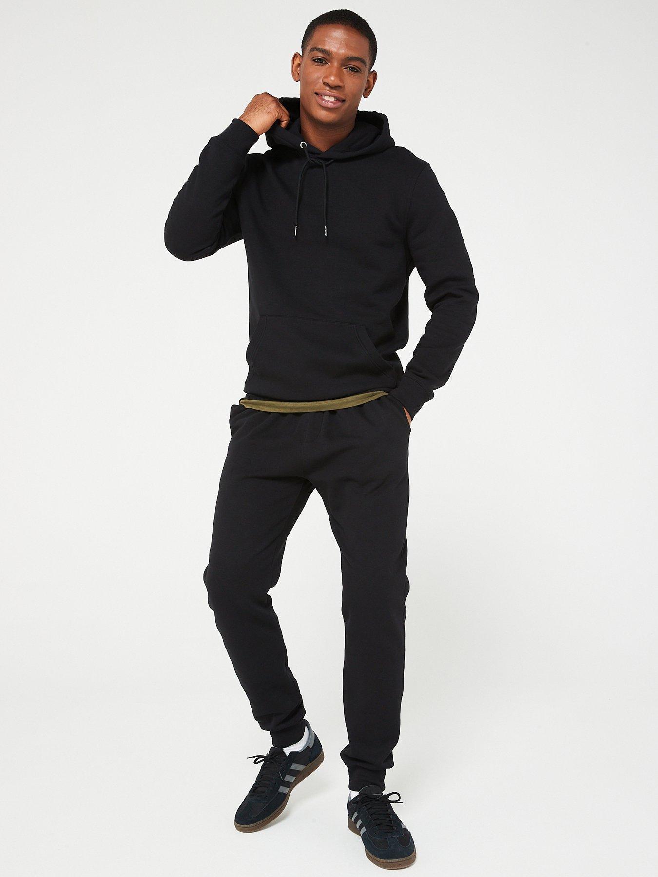 undefined Overhead Hoody Tracksuit - Black
