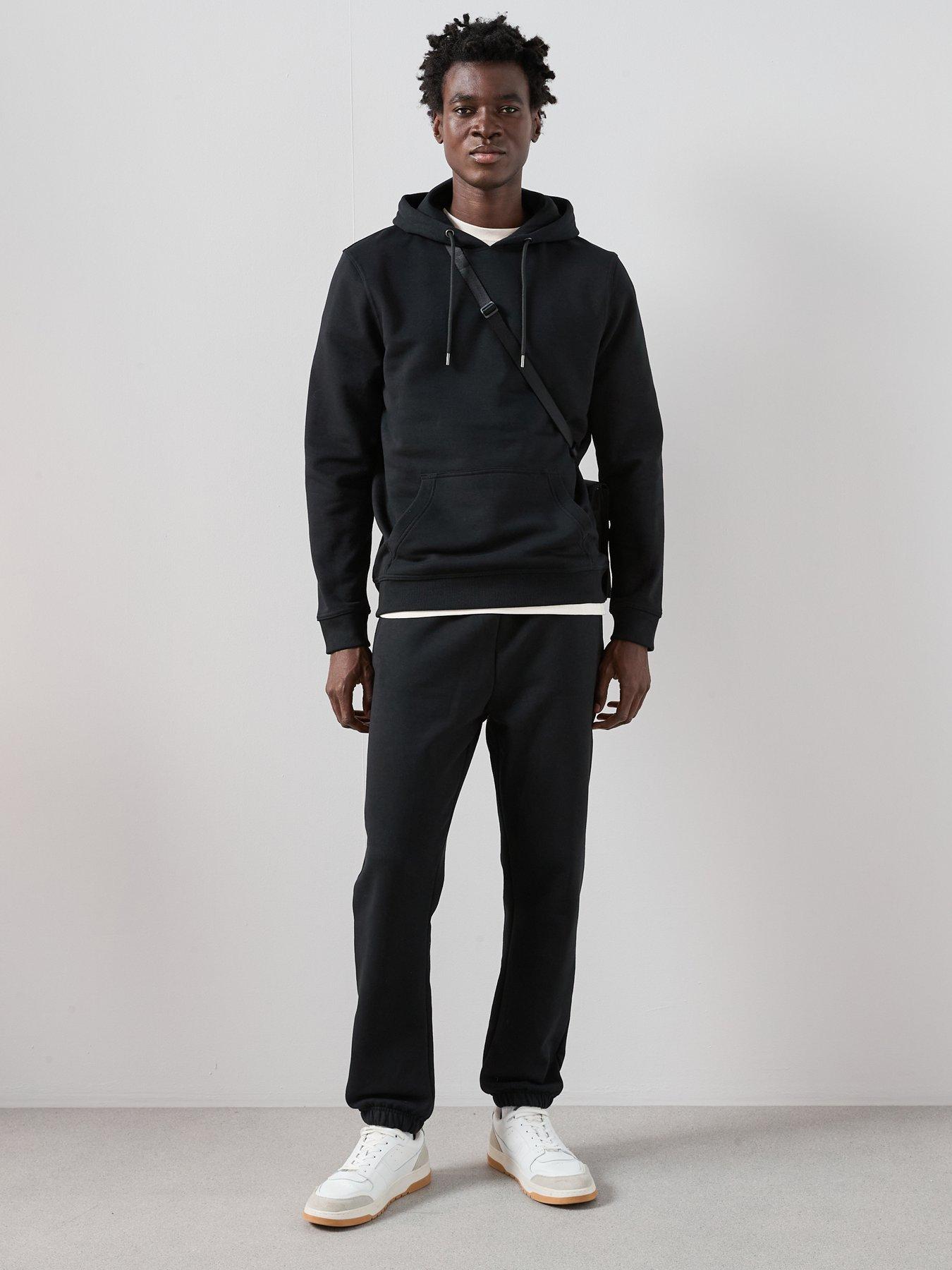  image of very-man-essentials-overheadnbsphoodie-black