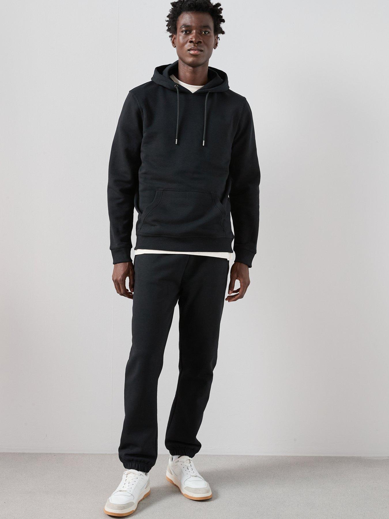  image of very-man-essentials-overheadnbsphoodie-black