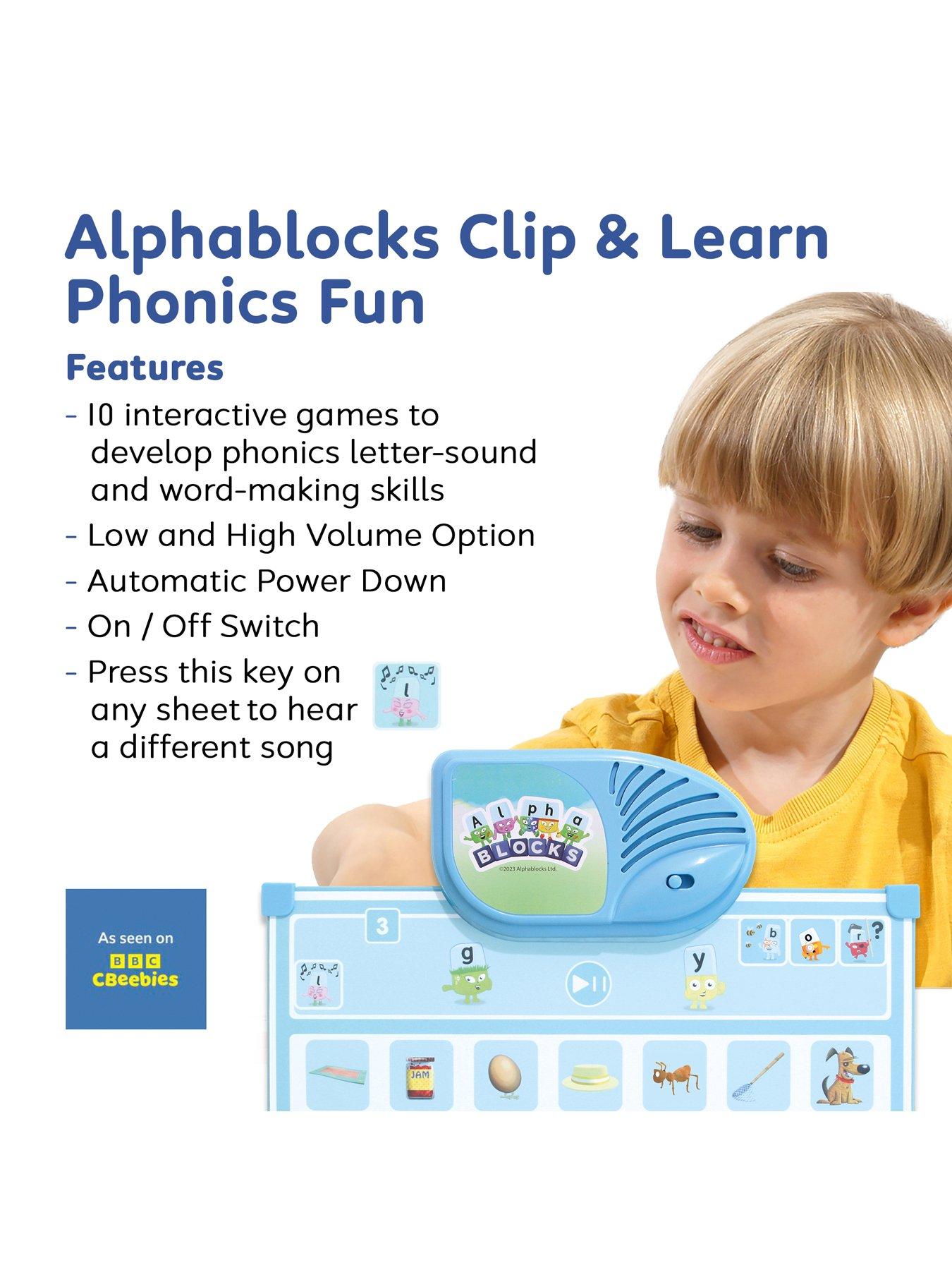 Image 2 of 7 of Alpha Blocks Alphablocks Clip &amp; Learn