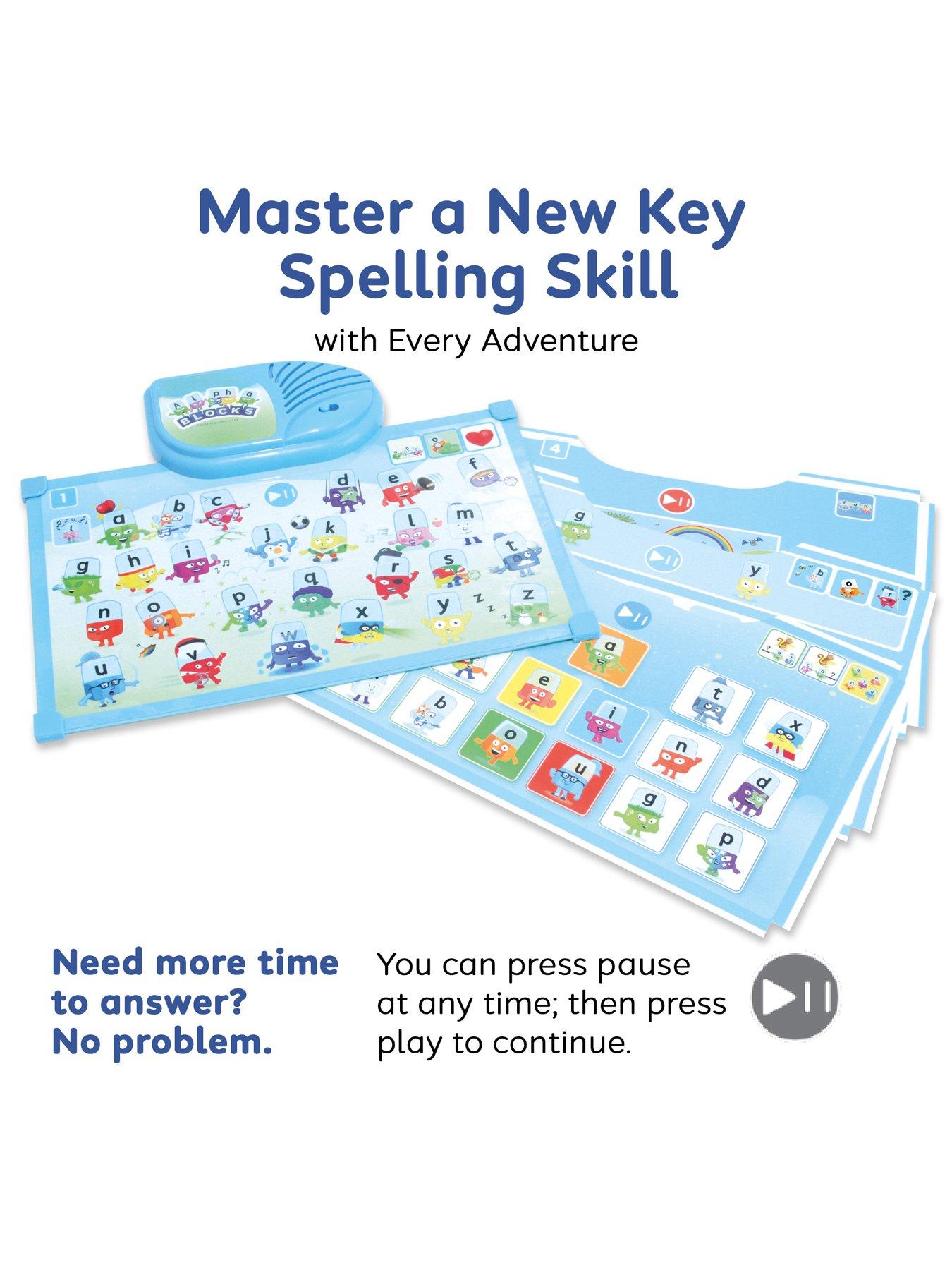 Image 4 of 7 of Alpha Blocks Alphablocks Clip &amp; Learn