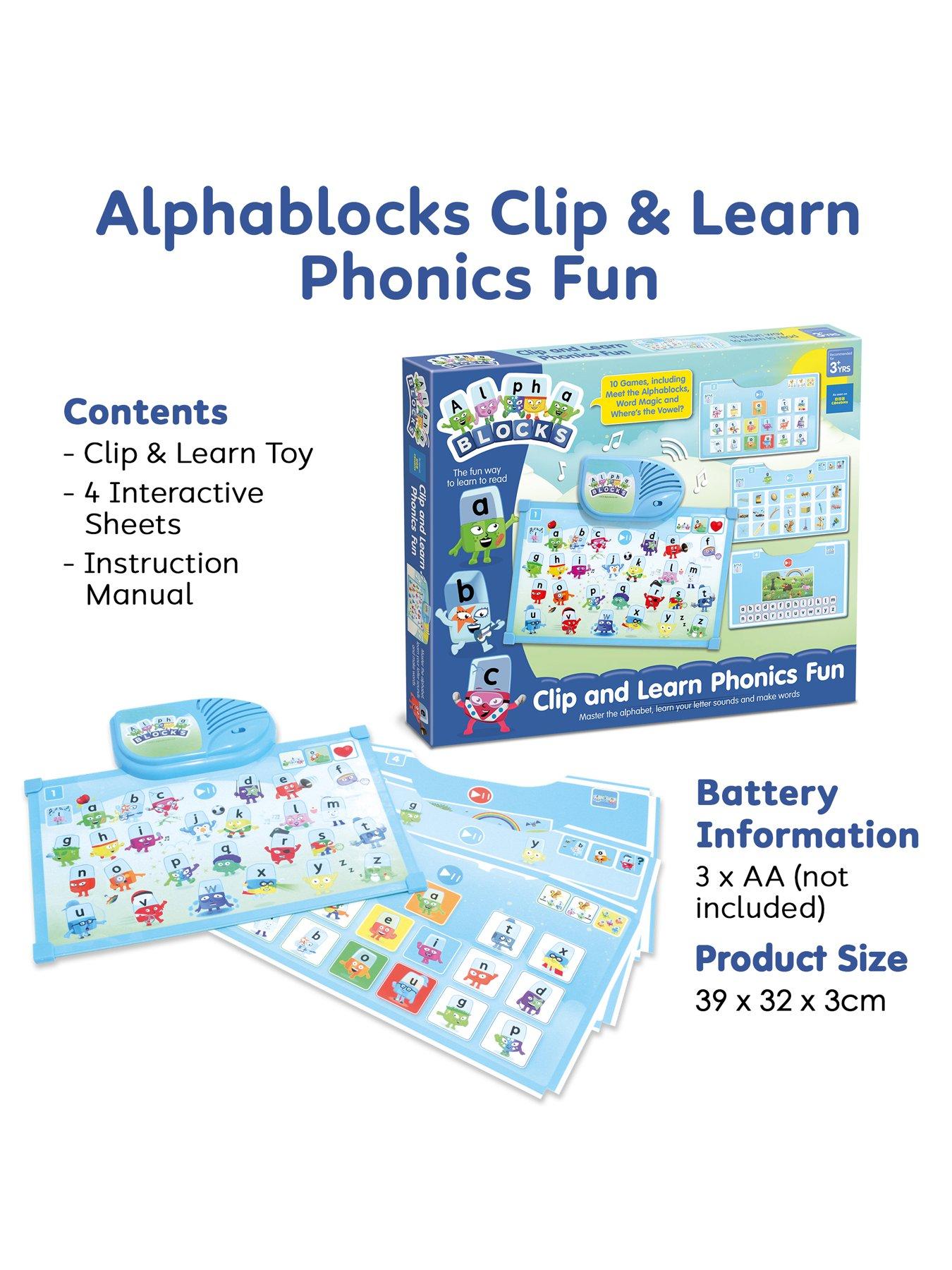 Image 6 of 7 of Alpha Blocks Alphablocks Clip &amp; Learn