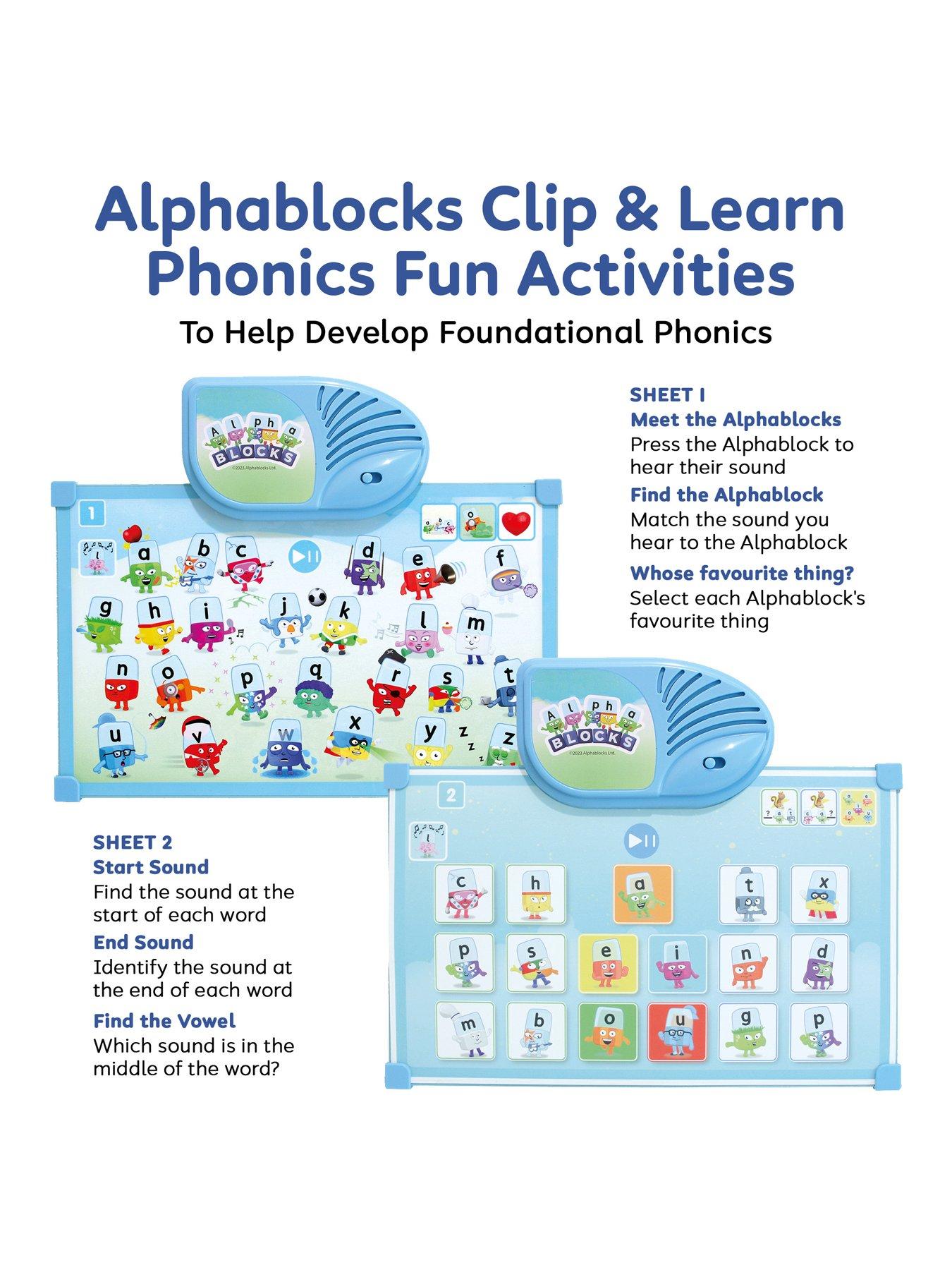 Image 7 of 7 of Alpha Blocks Alphablocks Clip &amp; Learn