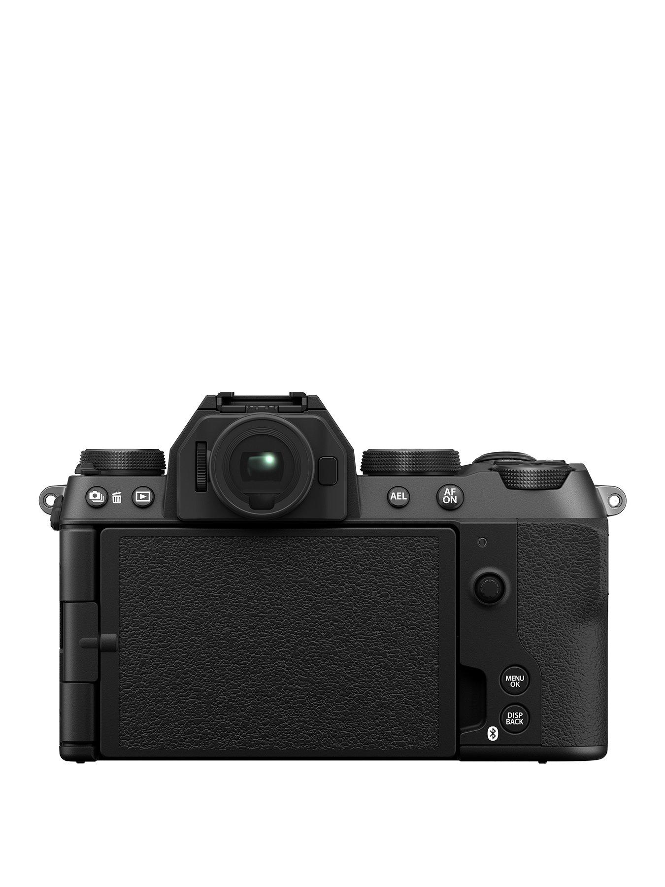  image of fujifilm-x-s20-mirrorless-digital-camera-black-camera-sandisk-64gb-sd-card-system-bag