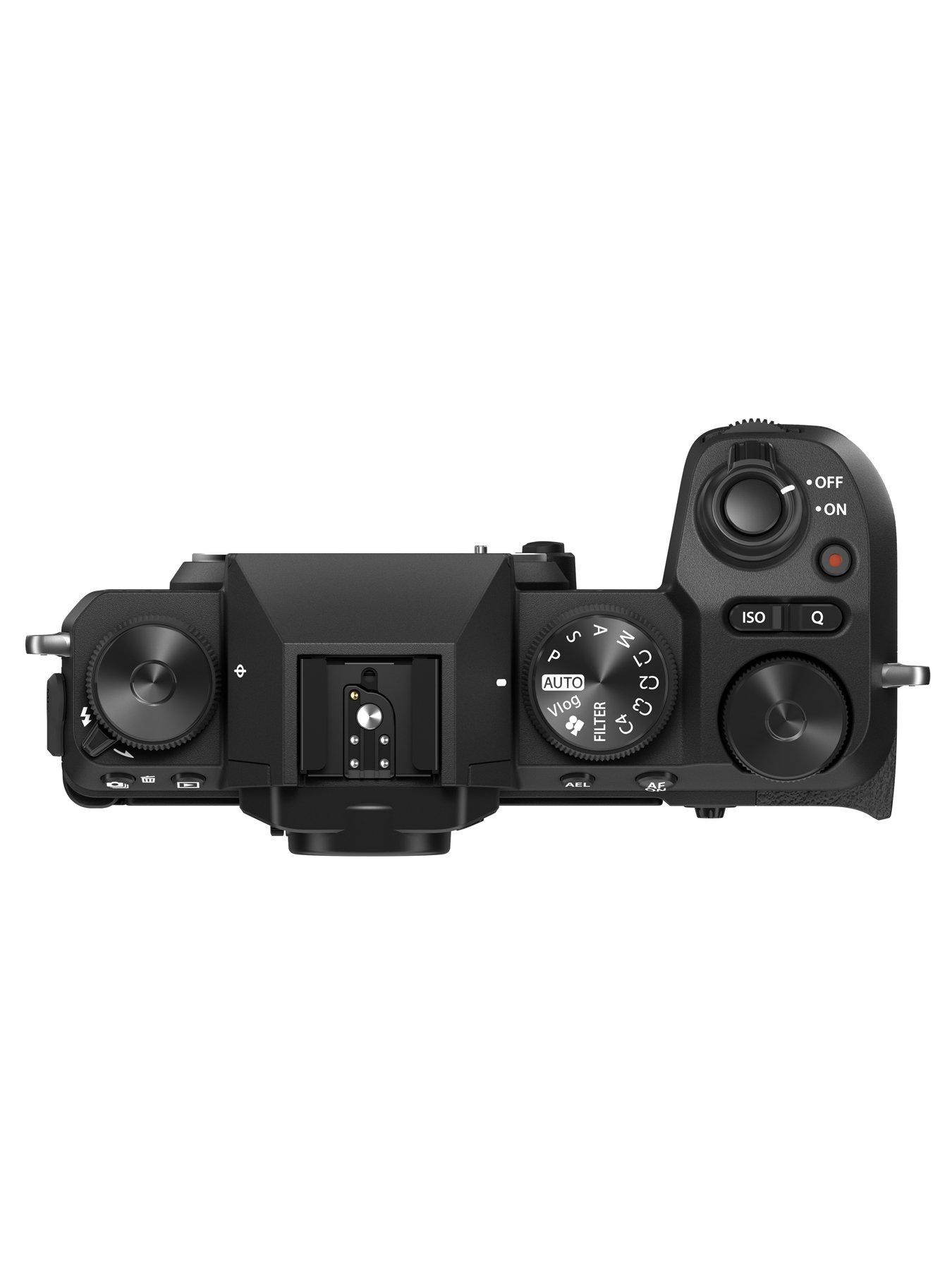  image of fujifilm-x-s20-mirrorless-digital-camera-black-camera-sandisk-64gb-sd-card-system-bag